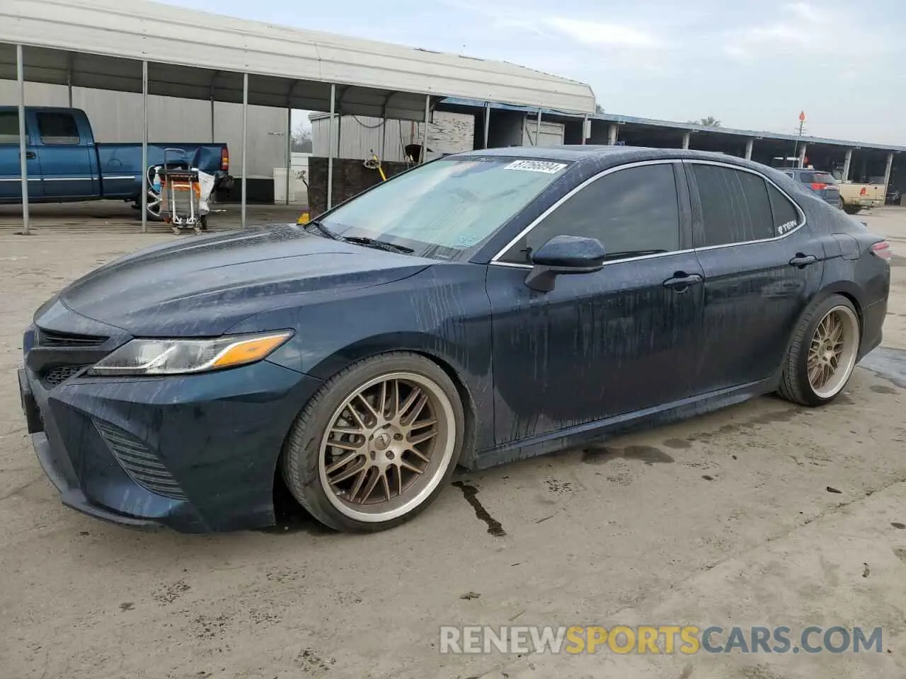 1 Photograph of a damaged car 4T1B11HK7KU682190 TOYOTA CAMRY 2019