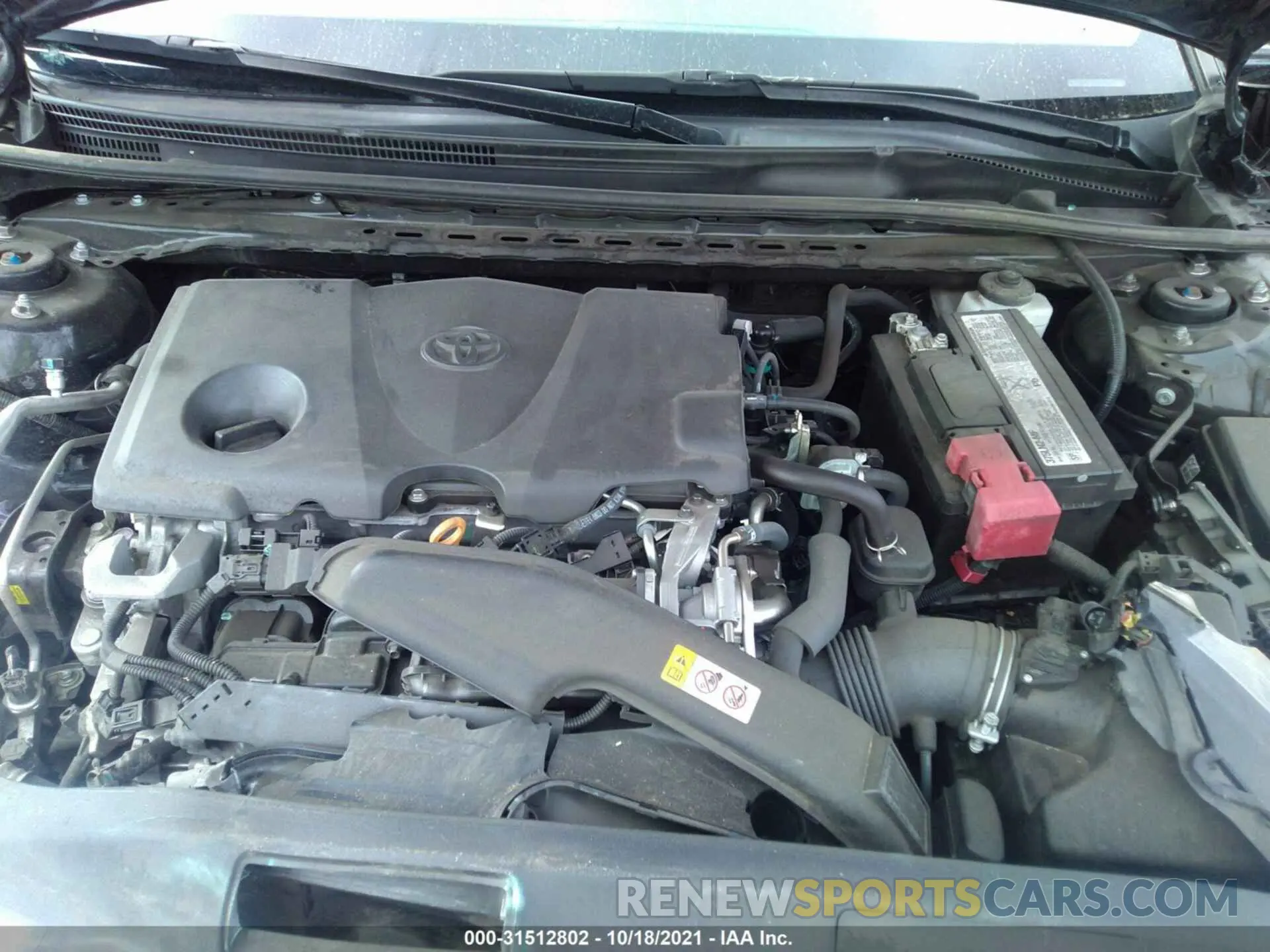 10 Photograph of a damaged car 4T1B11HK7KU694226 TOYOTA CAMRY 2019