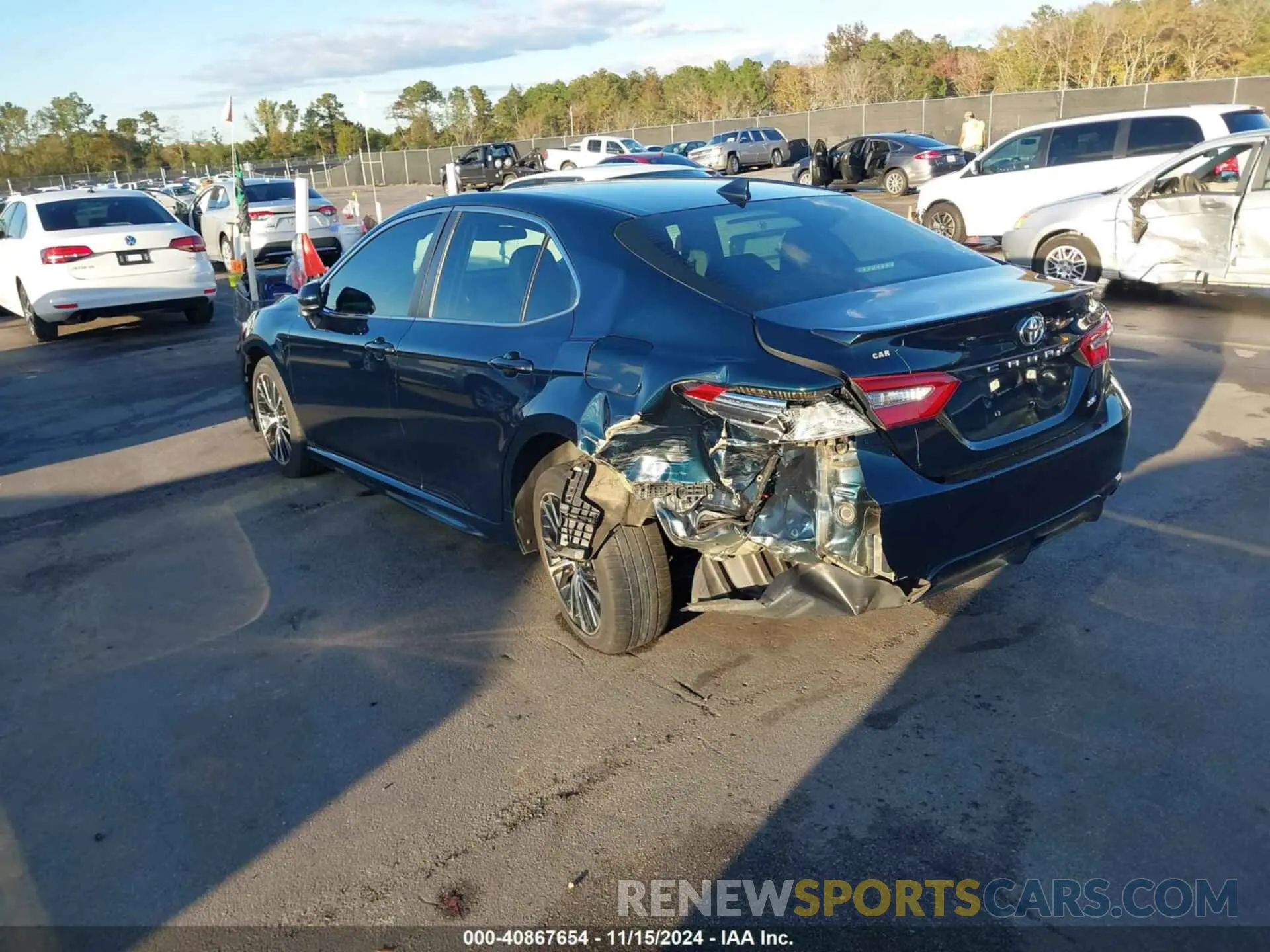 3 Photograph of a damaged car 4T1B11HK7KU702857 TOYOTA CAMRY 2019