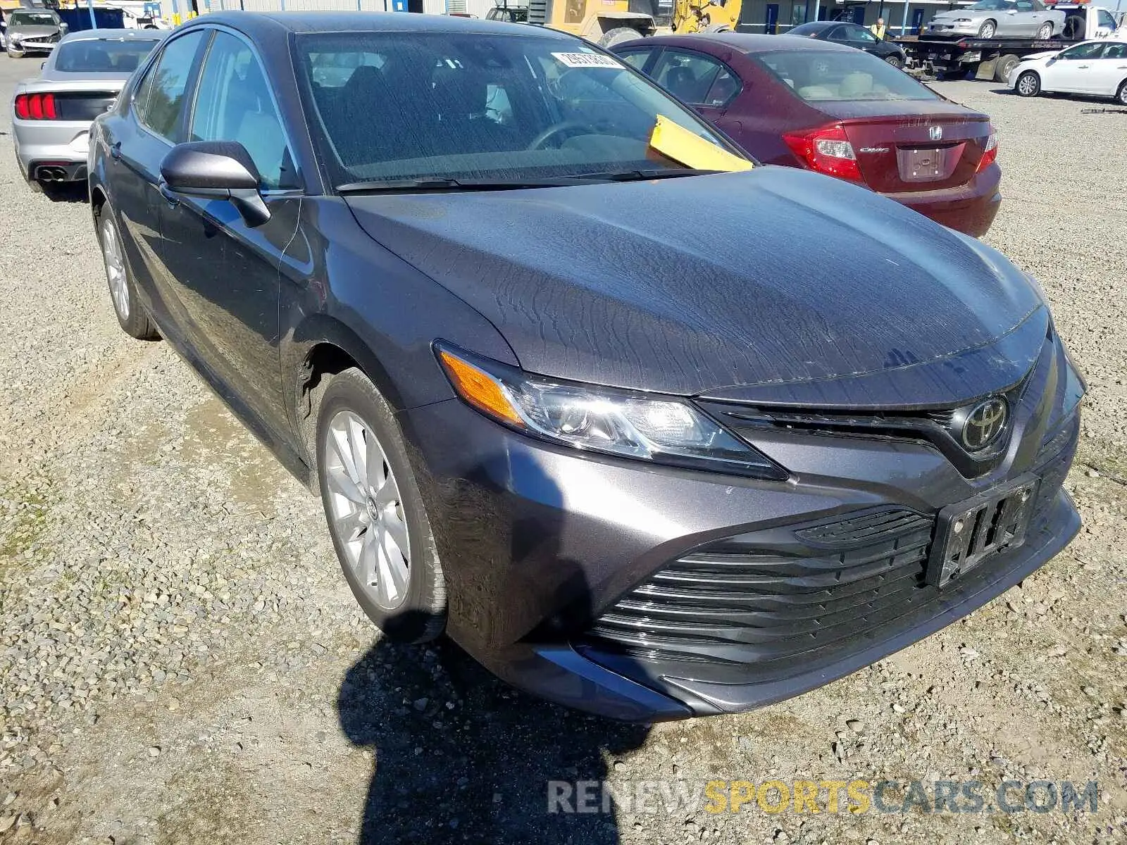 1 Photograph of a damaged car 4T1B11HK7KU728486 TOYOTA CAMRY 2019
