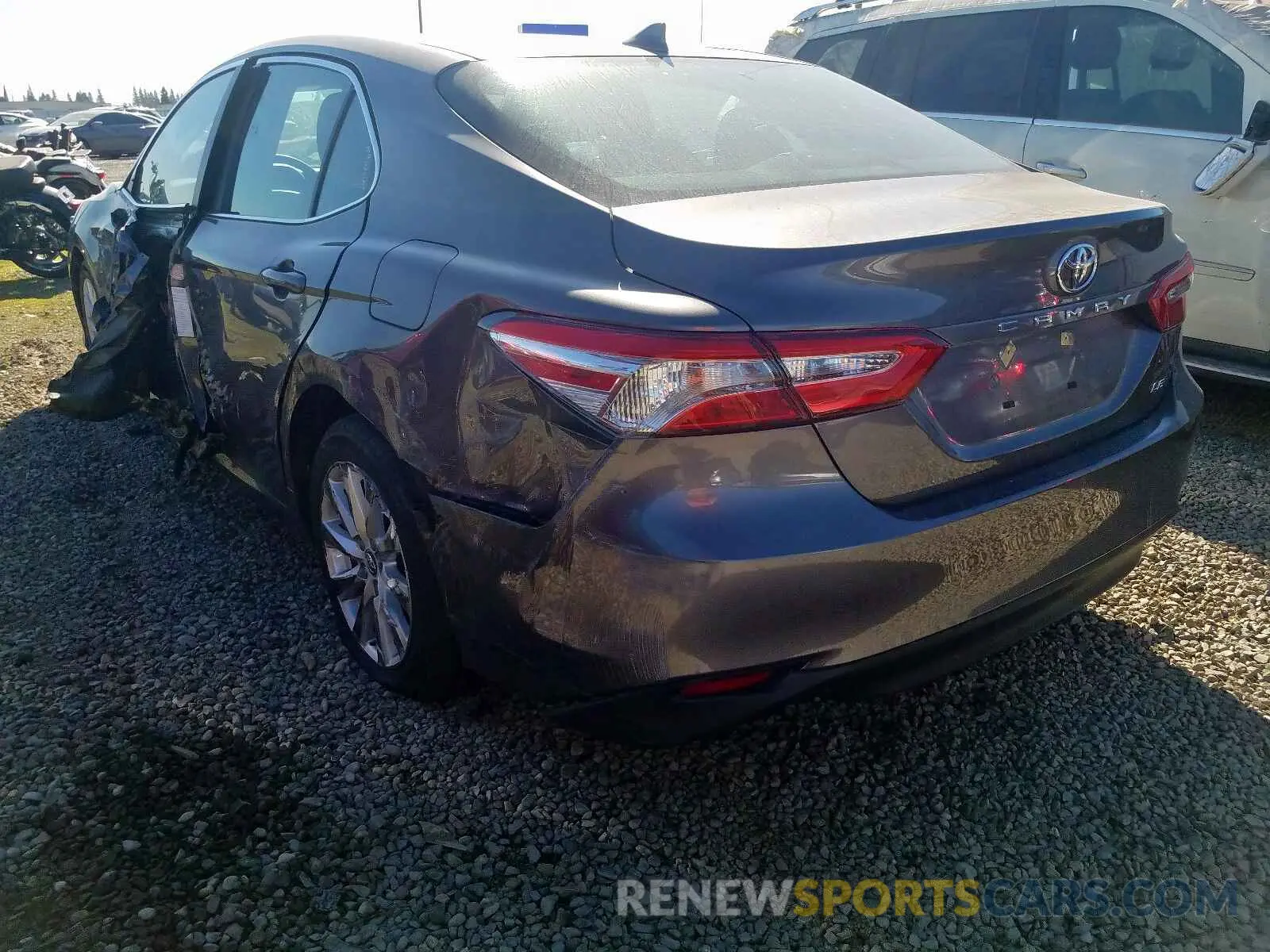 3 Photograph of a damaged car 4T1B11HK7KU728486 TOYOTA CAMRY 2019