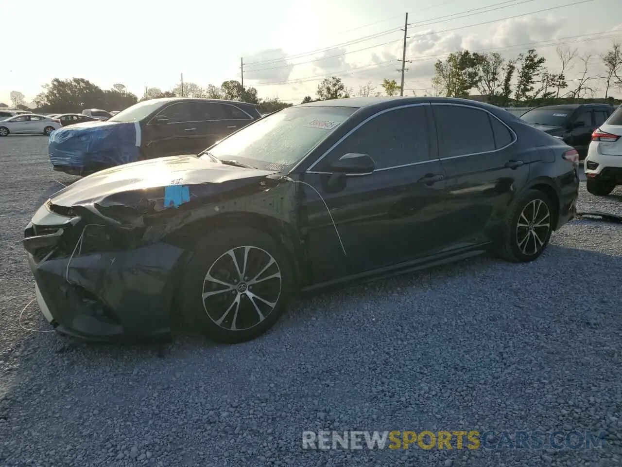 1 Photograph of a damaged car 4T1B11HK7KU749886 TOYOTA CAMRY 2019