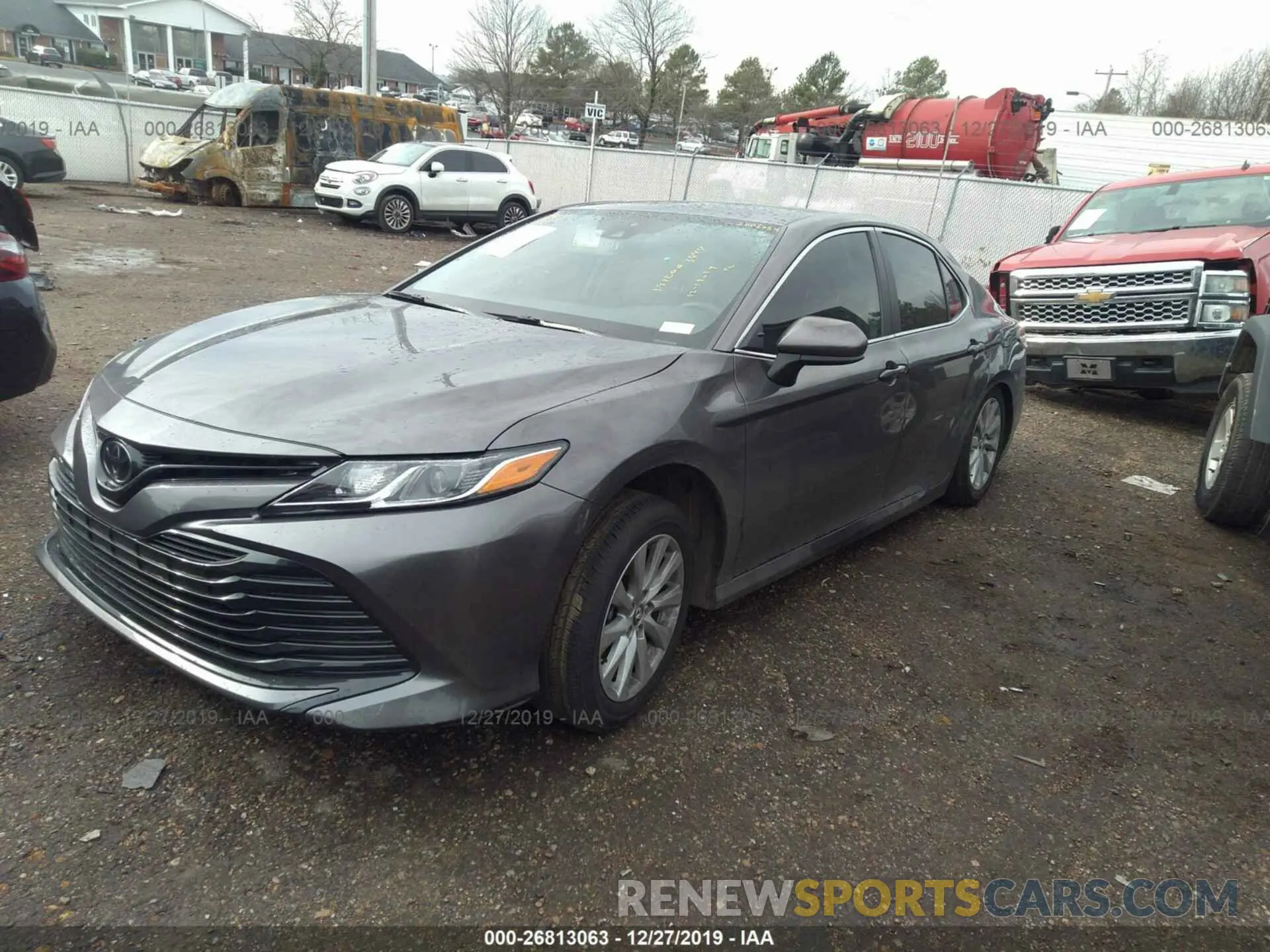 2 Photograph of a damaged car 4T1B11HK7KU755767 TOYOTA CAMRY 2019