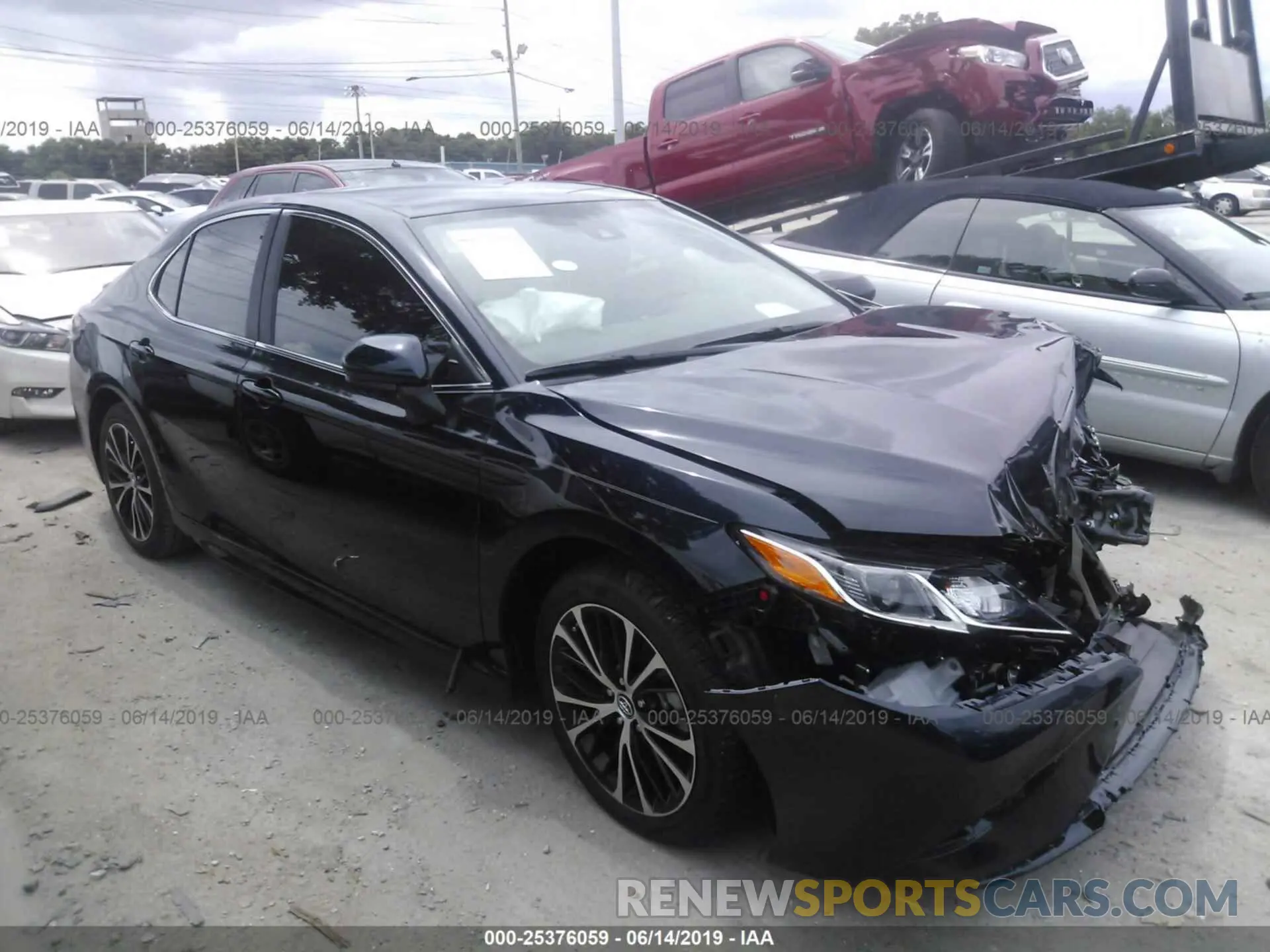 1 Photograph of a damaged car 4T1B11HK7KU765103 TOYOTA CAMRY 2019