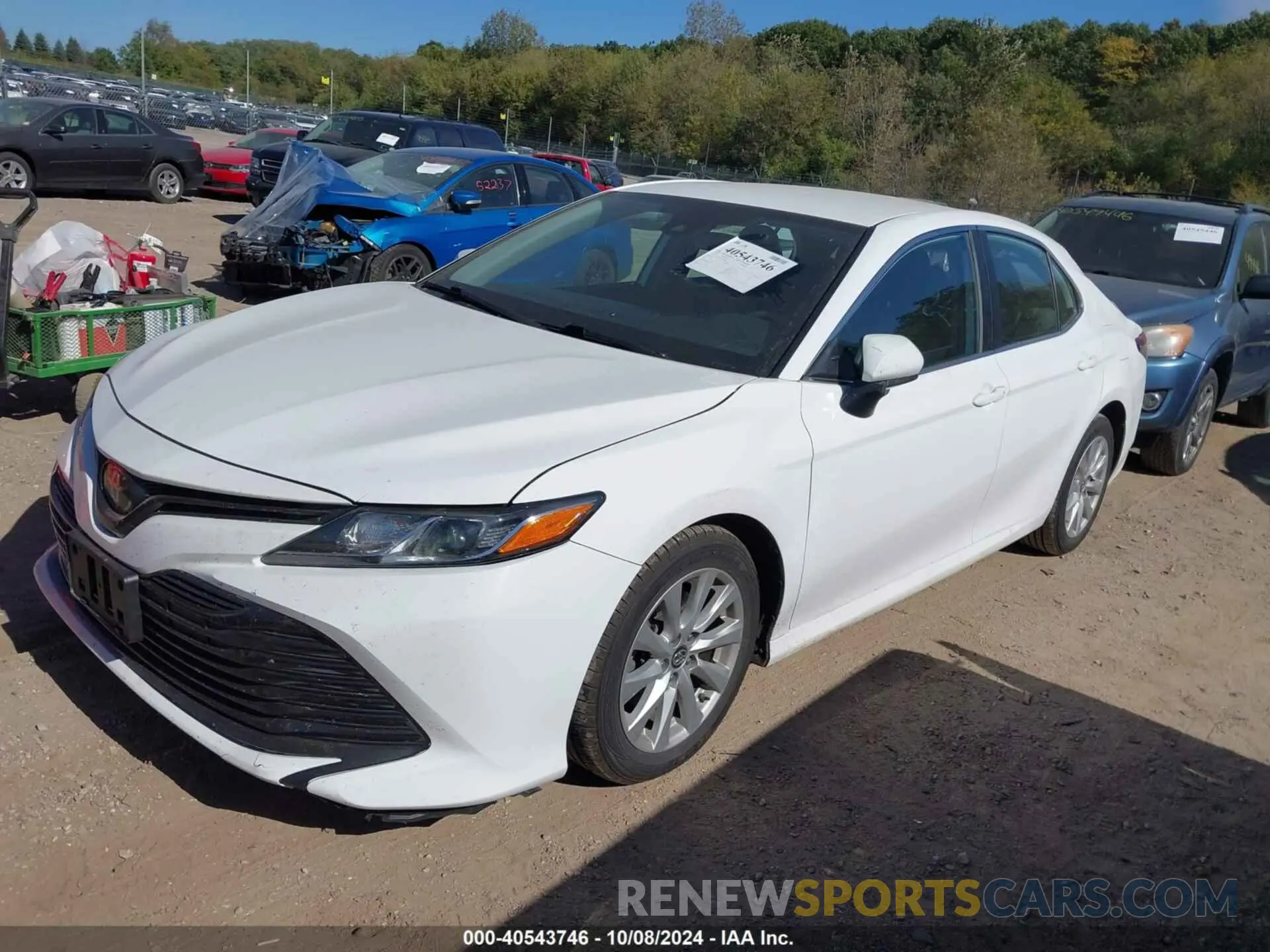 2 Фотография поврежденного автомобиля 4T1B11HK7KU790874 TOYOTA CAMRY 2019