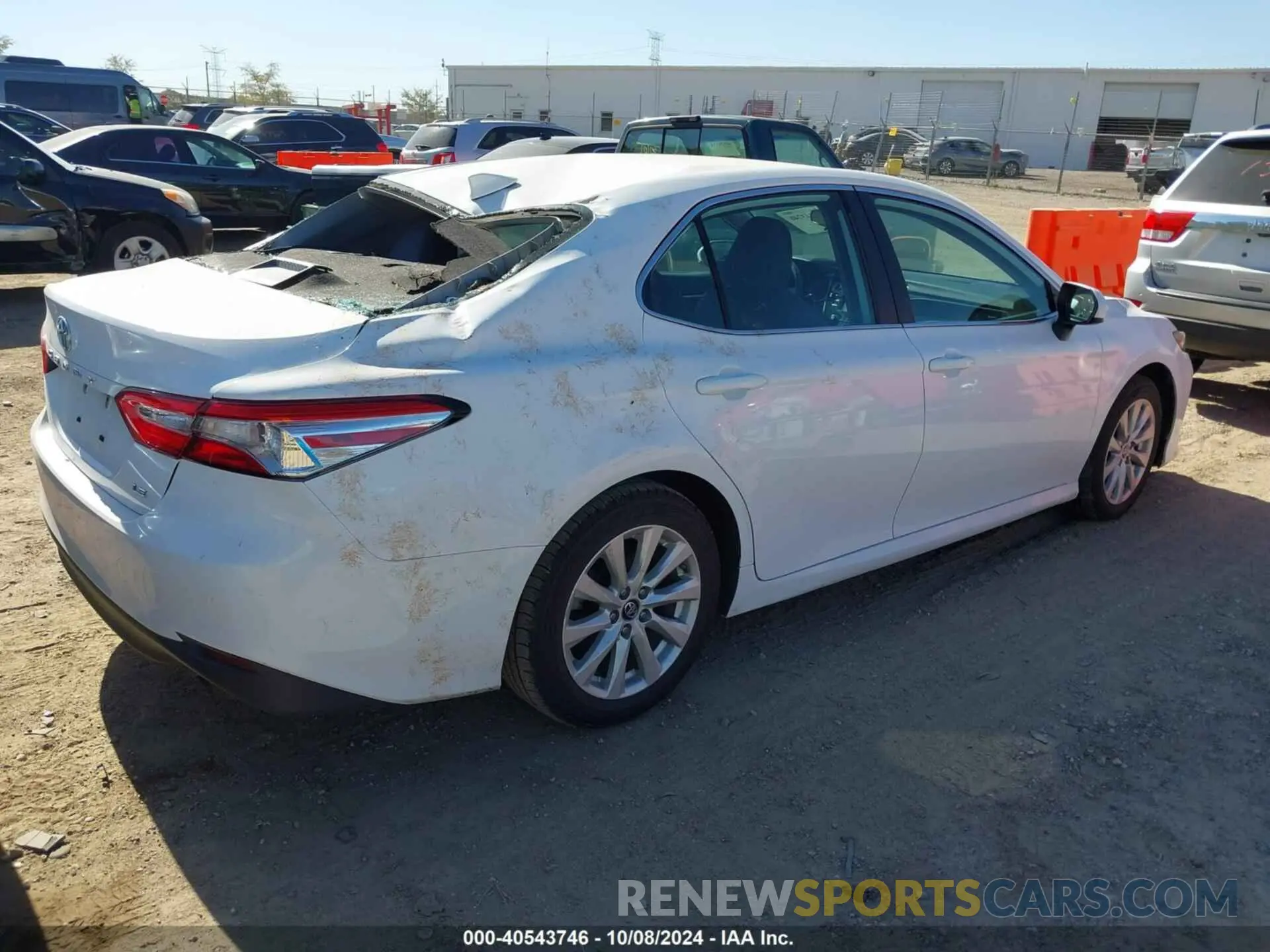 4 Фотография поврежденного автомобиля 4T1B11HK7KU790874 TOYOTA CAMRY 2019