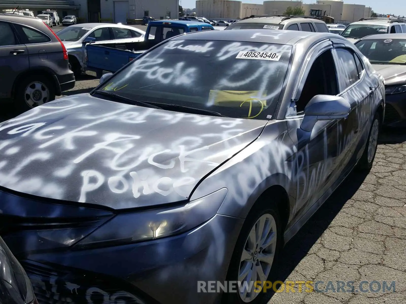2 Photograph of a damaged car 4T1B11HK7KU791877 TOYOTA CAMRY 2019