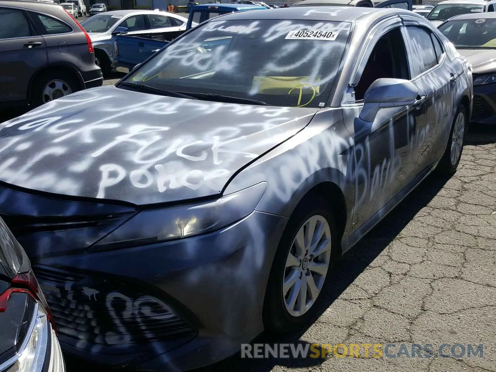 9 Photograph of a damaged car 4T1B11HK7KU791877 TOYOTA CAMRY 2019