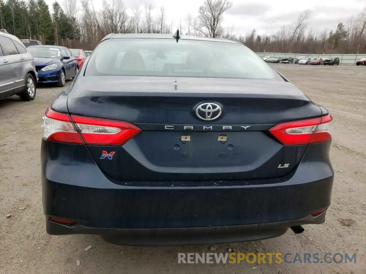 6 Photograph of a damaged car 4T1B11HK7KU812744 TOYOTA CAMRY 2019
