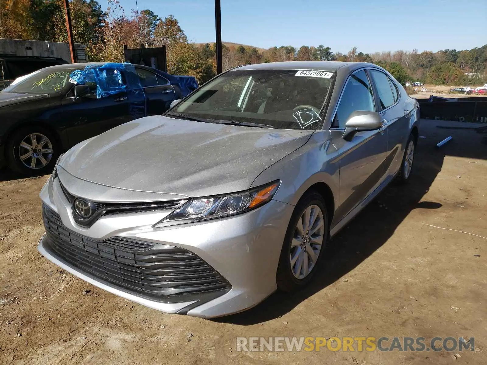 2 Photograph of a damaged car 4T1B11HK7KU855125 TOYOTA CAMRY 2019