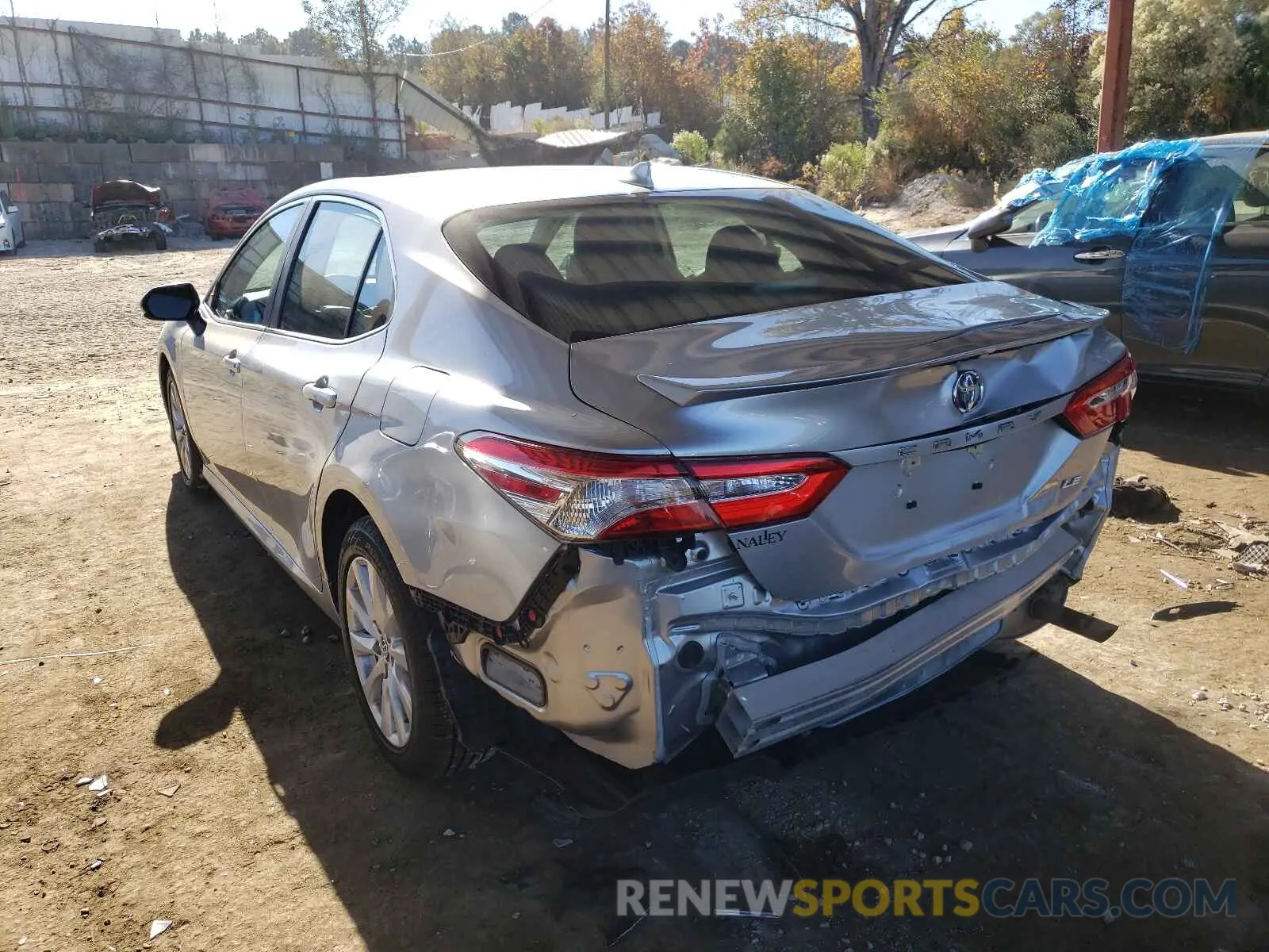 3 Photograph of a damaged car 4T1B11HK7KU855125 TOYOTA CAMRY 2019