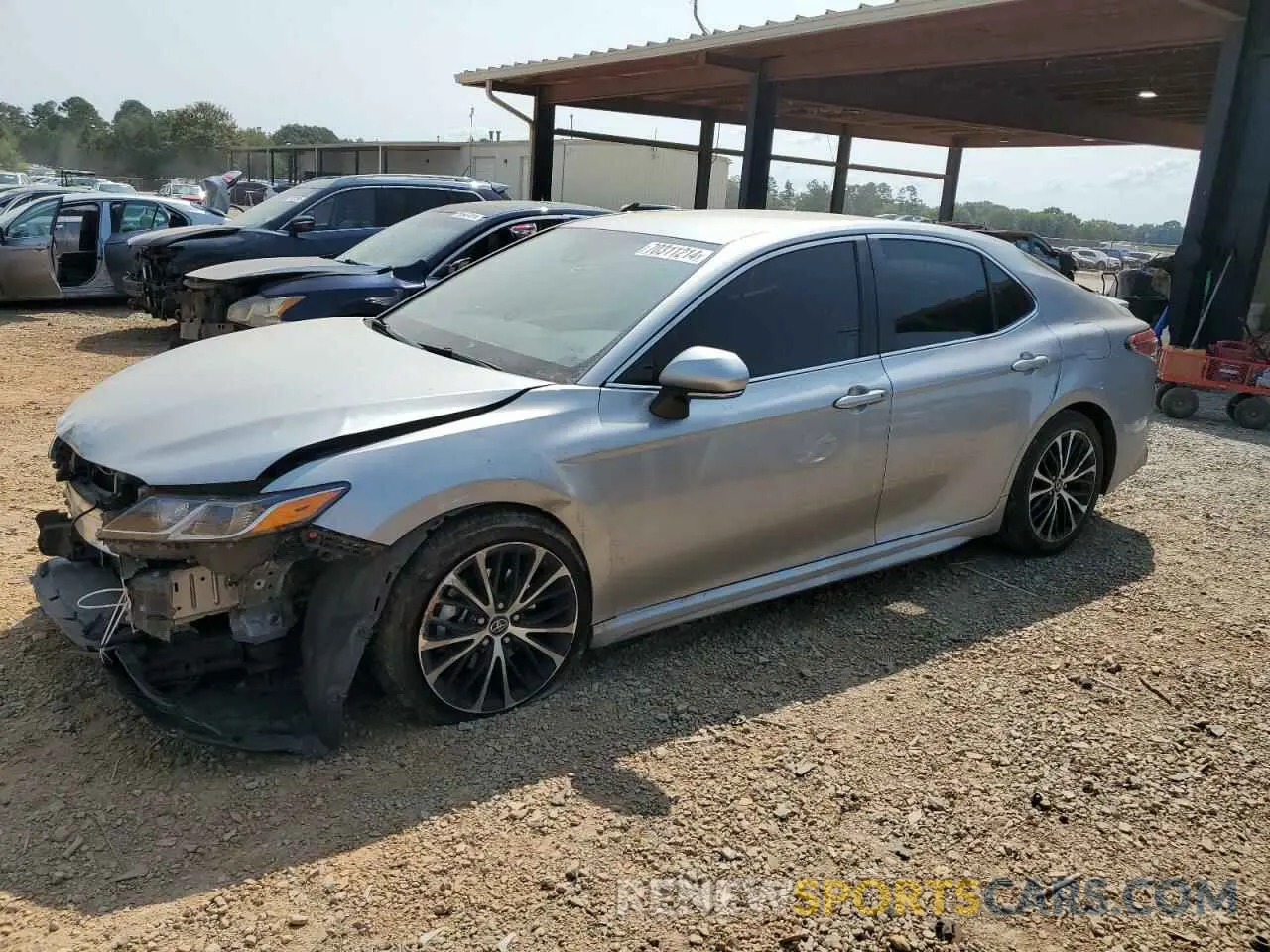 1 Photograph of a damaged car 4T1B11HK8KU160314 TOYOTA CAMRY 2019