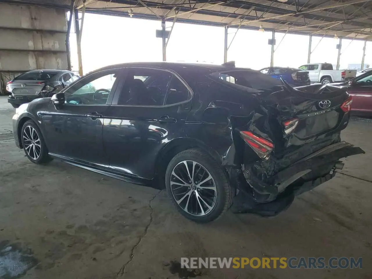 2 Photograph of a damaged car 4T1B11HK8KU161267 TOYOTA CAMRY 2019