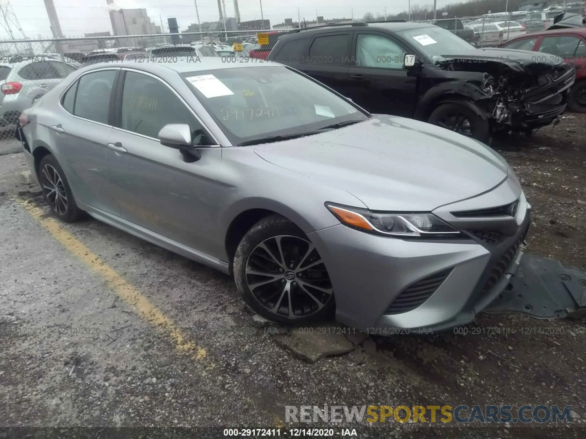 1 Photograph of a damaged car 4T1B11HK8KU168607 TOYOTA CAMRY 2019