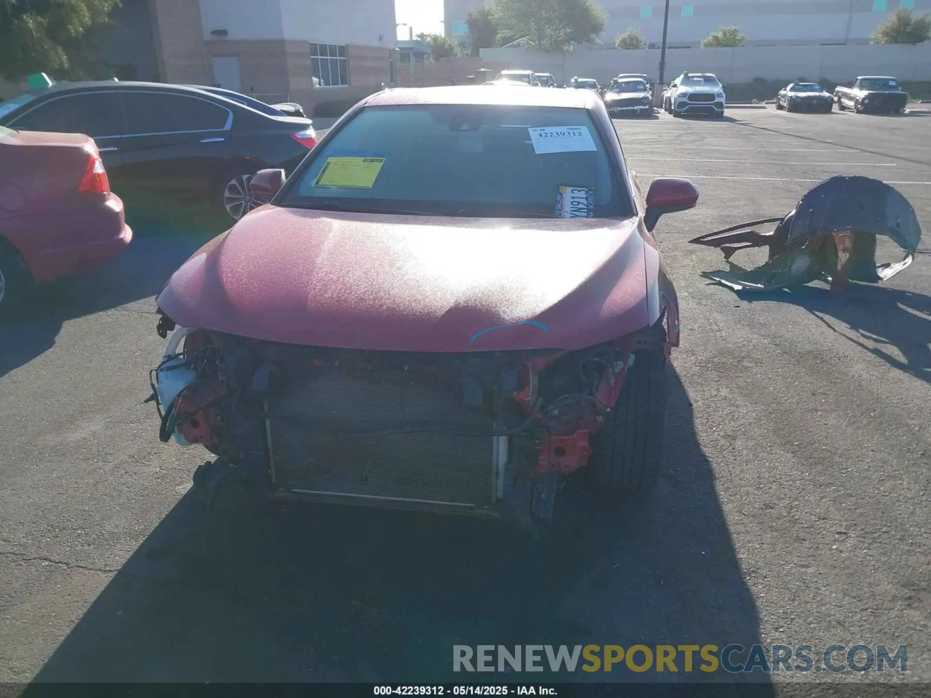13 Photograph of a damaged car 4T1B11HK8KU174469 TOYOTA CAMRY 2019