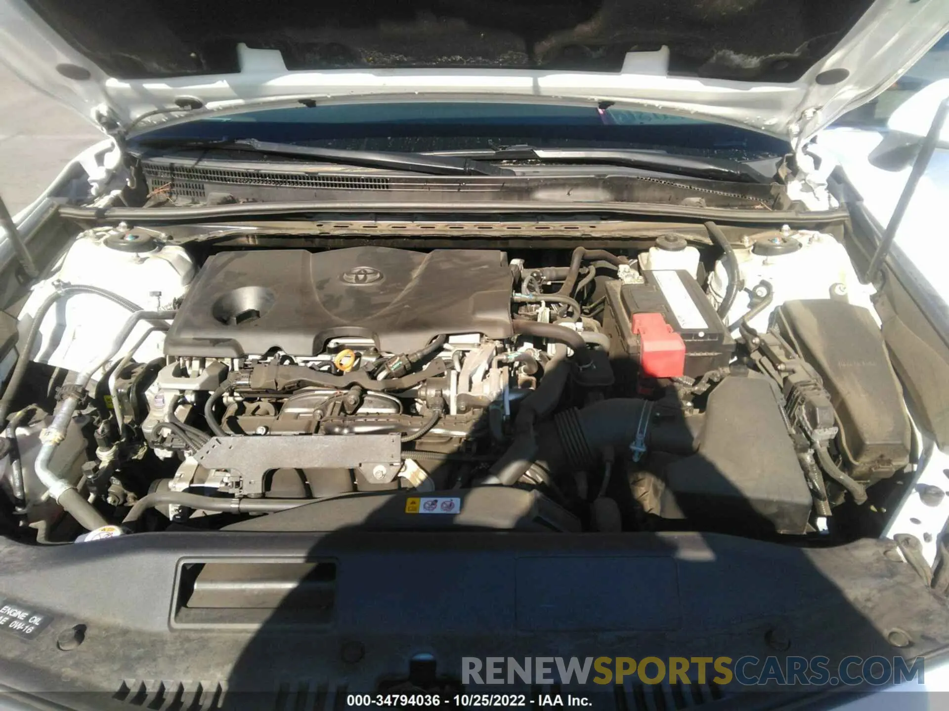 10 Photograph of a damaged car 4T1B11HK8KU175735 TOYOTA CAMRY 2019