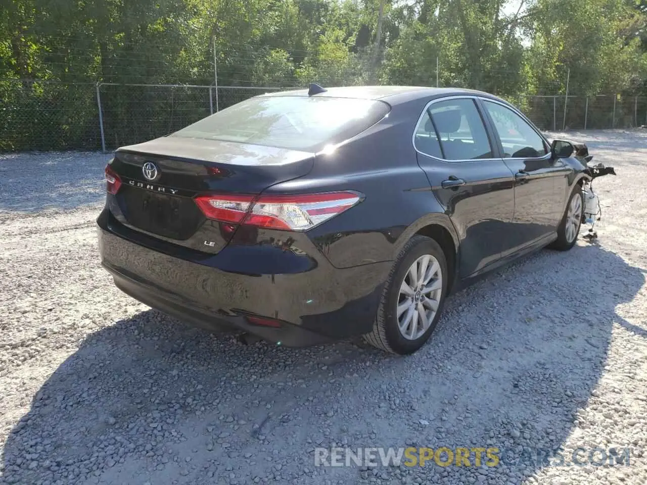 4 Фотография поврежденного автомобиля 4T1B11HK8KU180160 TOYOTA CAMRY 2019