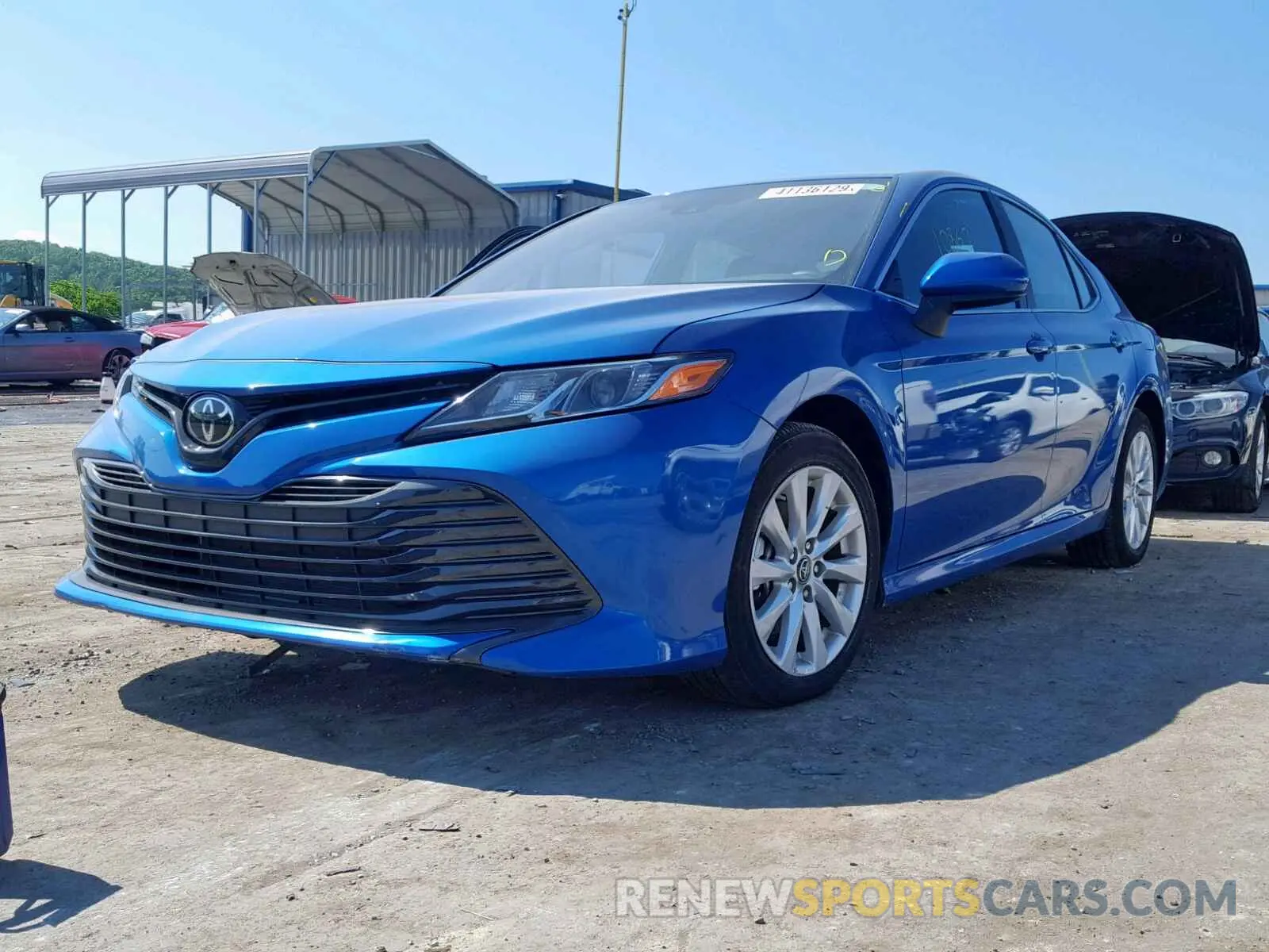 2 Photograph of a damaged car 4T1B11HK8KU193491 TOYOTA CAMRY 2019