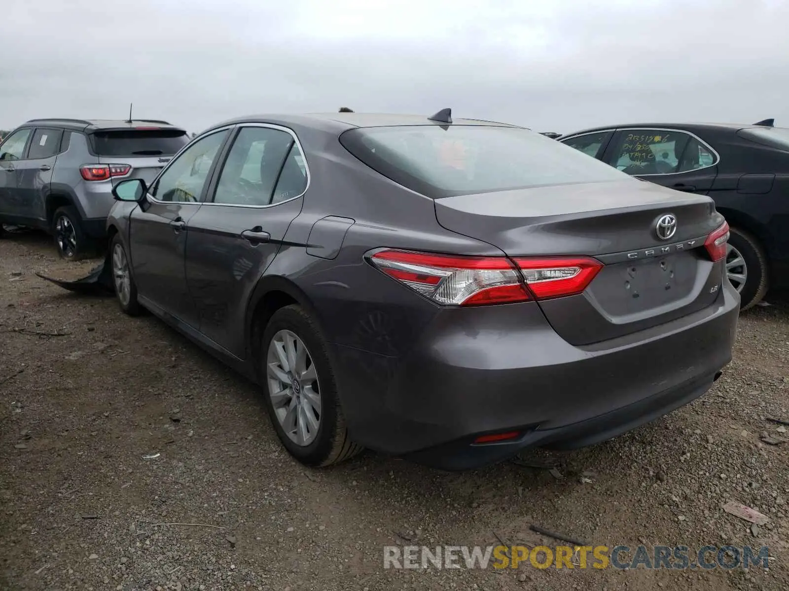 3 Photograph of a damaged car 4T1B11HK8KU195077 TOYOTA CAMRY 2019