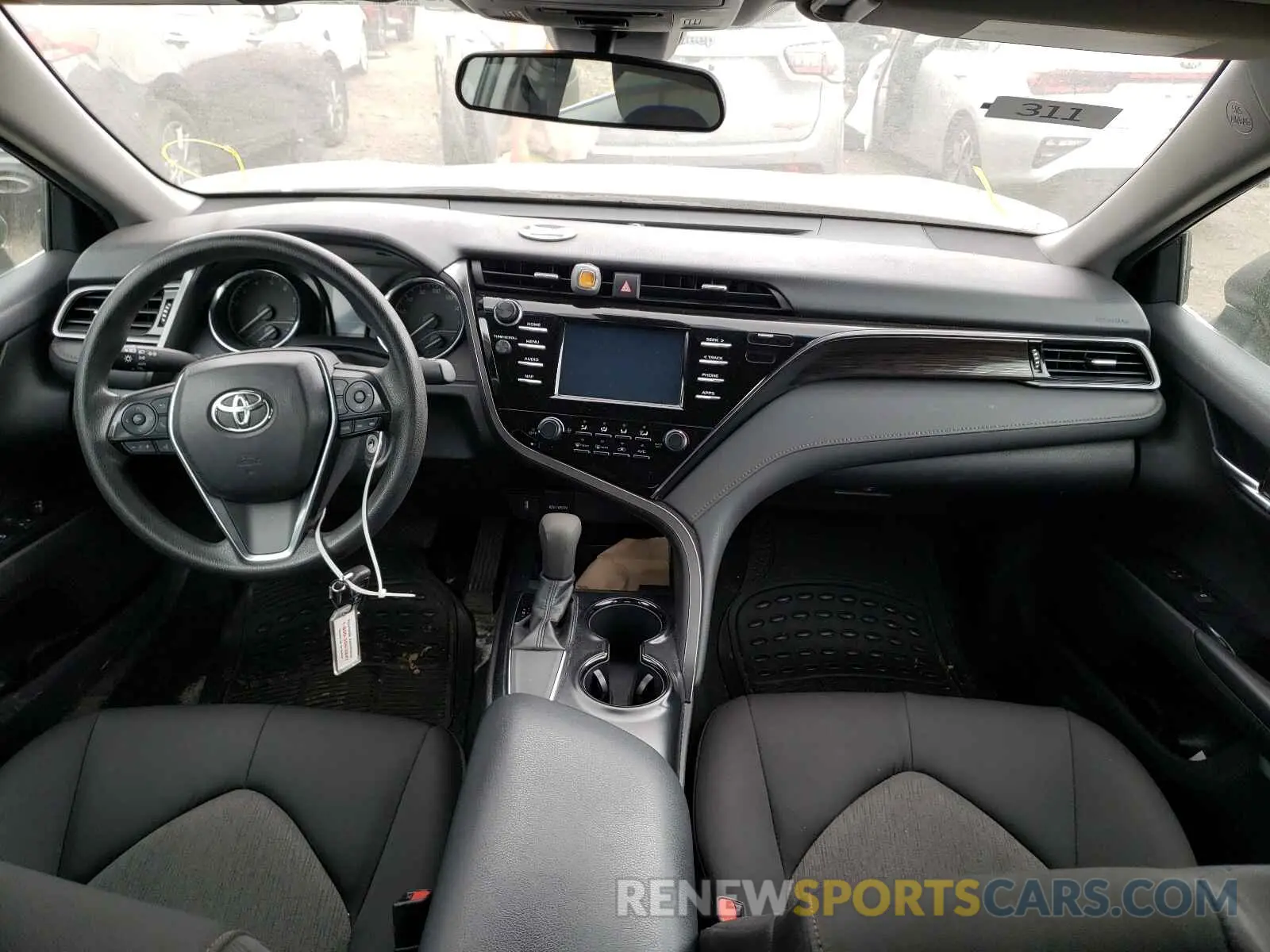 9 Photograph of a damaged car 4T1B11HK8KU195077 TOYOTA CAMRY 2019