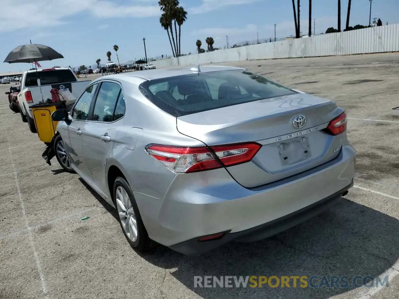 3 Photograph of a damaged car 4T1B11HK8KU205428 TOYOTA CAMRY 2019