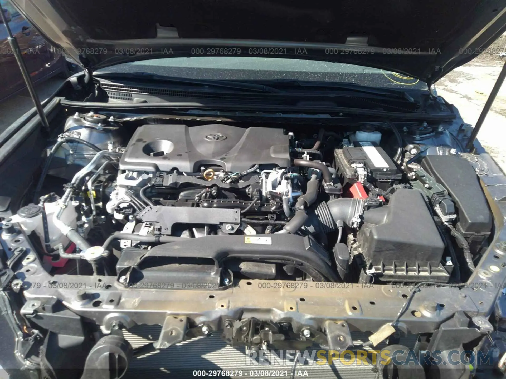 10 Photograph of a damaged car 4T1B11HK8KU208815 TOYOTA CAMRY 2019