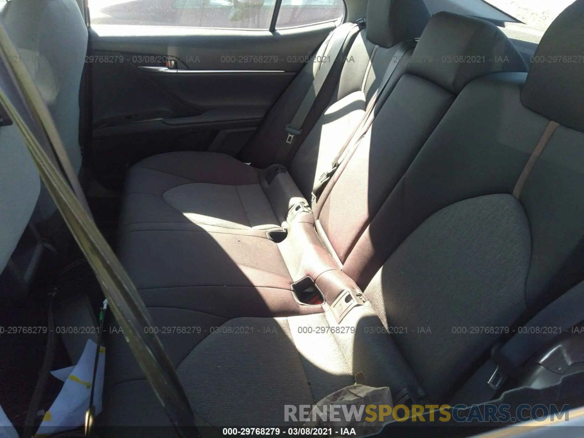 8 Photograph of a damaged car 4T1B11HK8KU208815 TOYOTA CAMRY 2019
