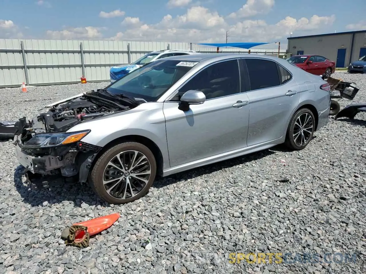 1 Photograph of a damaged car 4T1B11HK8KU209995 TOYOTA CAMRY 2019