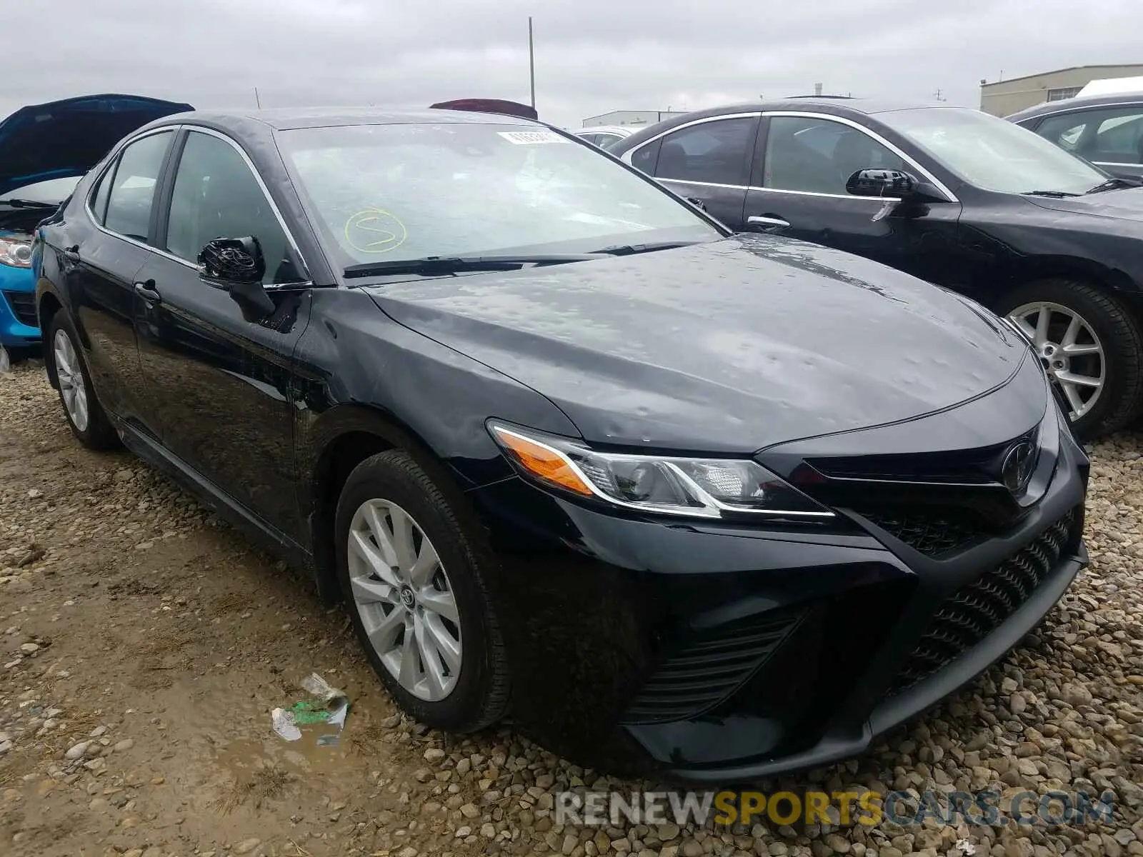 1 Photograph of a damaged car 4T1B11HK8KU214467 TOYOTA CAMRY 2019