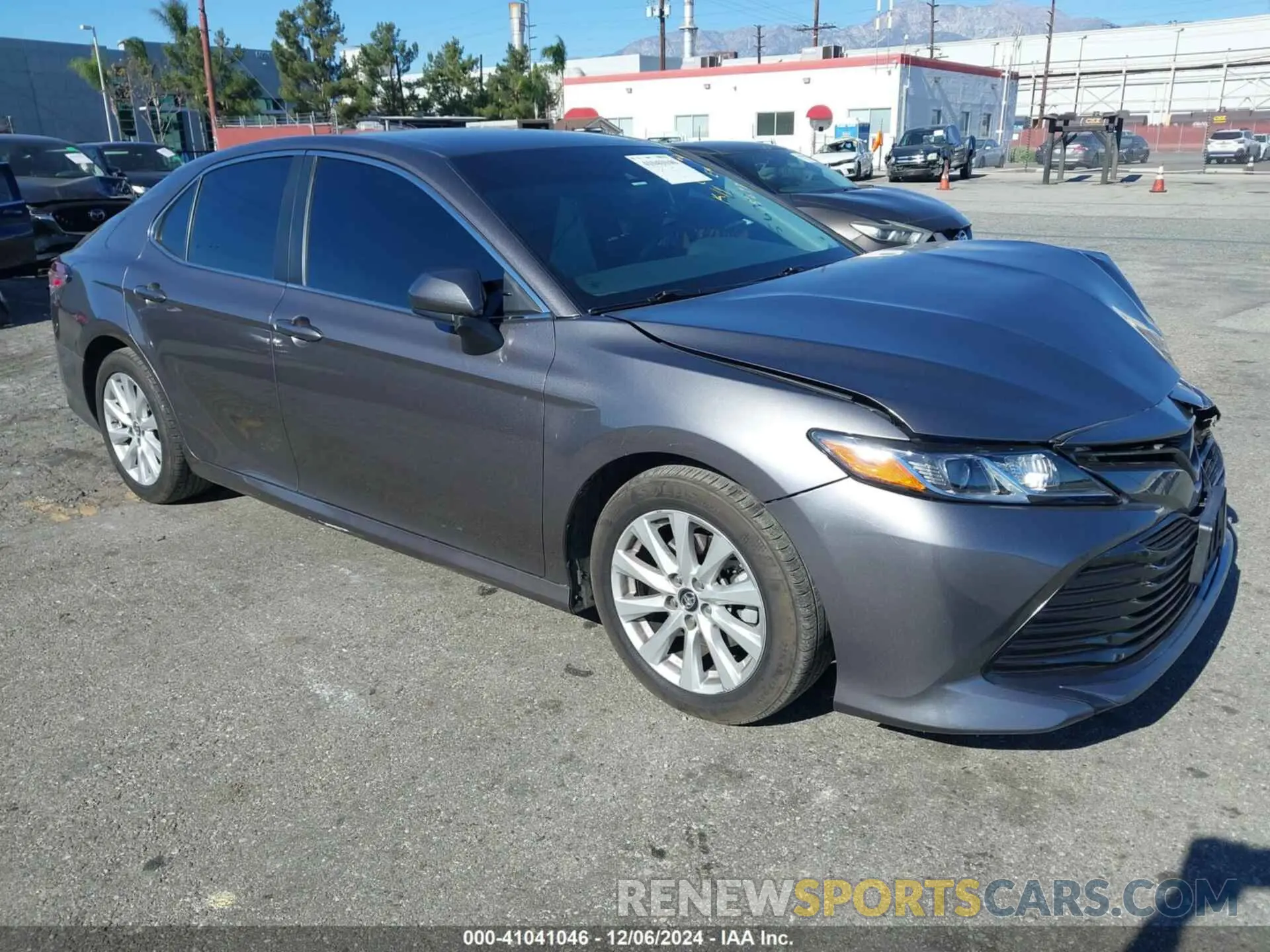 1 Photograph of a damaged car 4T1B11HK8KU215697 TOYOTA CAMRY 2019