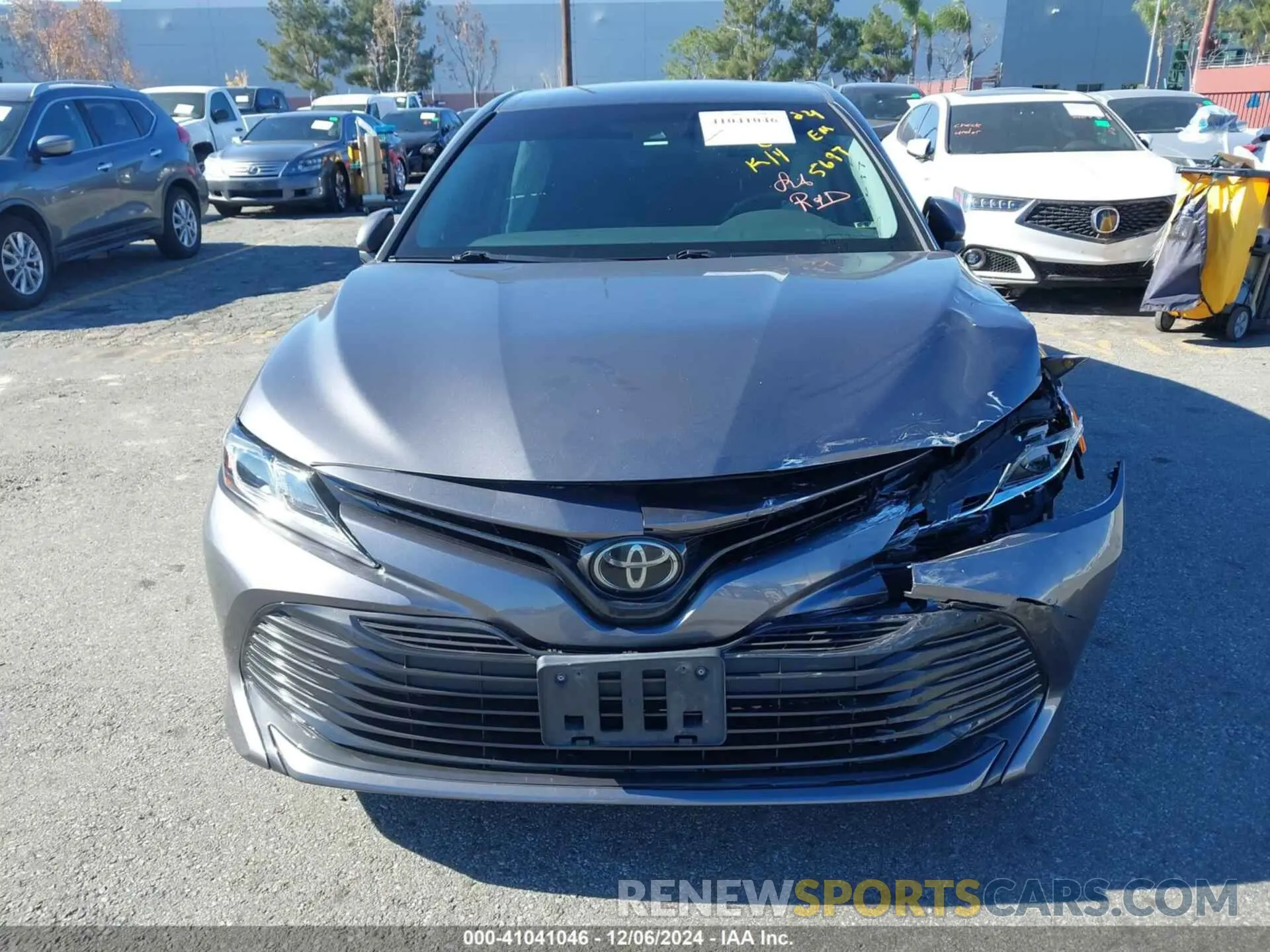 6 Photograph of a damaged car 4T1B11HK8KU215697 TOYOTA CAMRY 2019