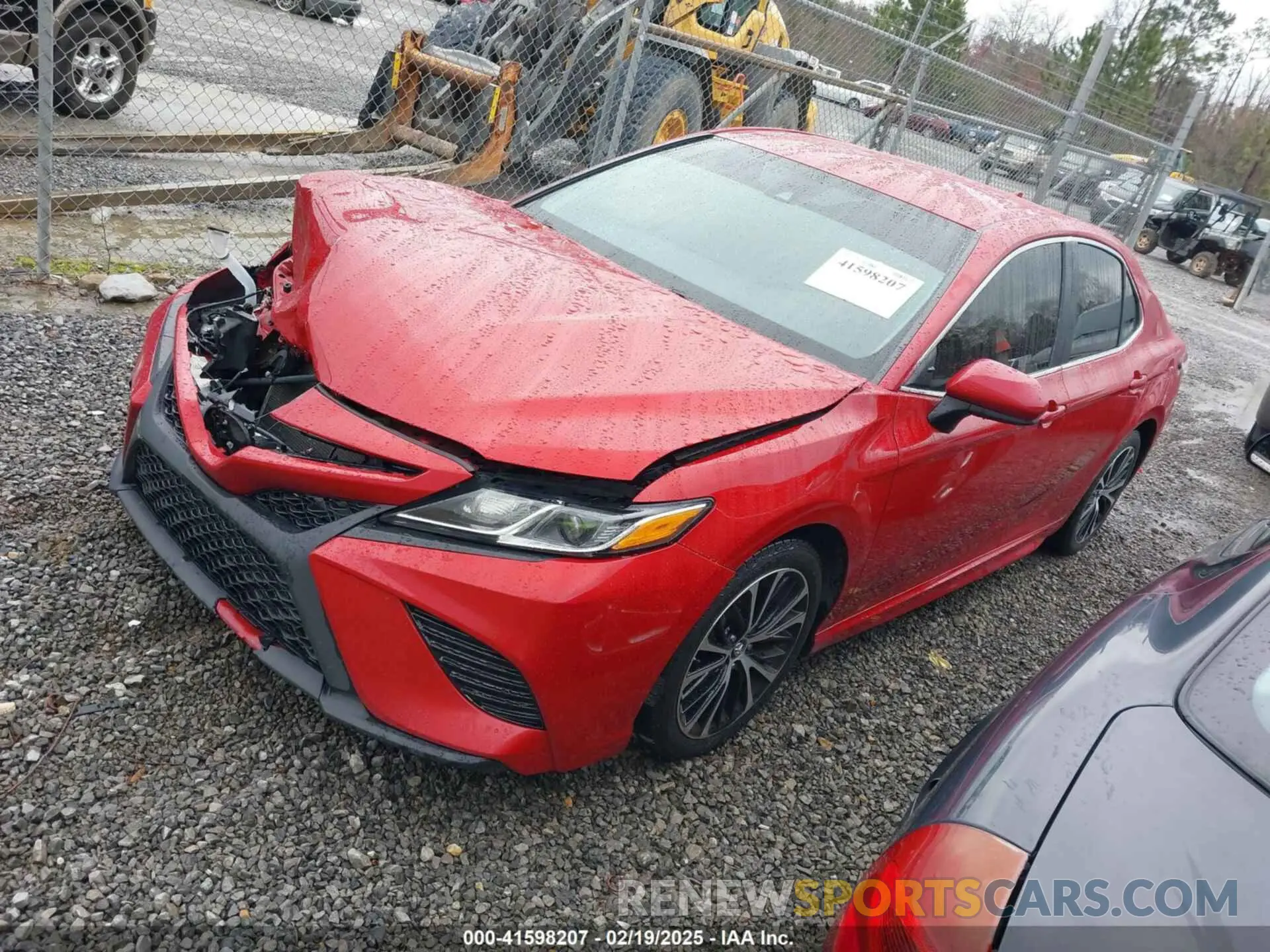 2 Photograph of a damaged car 4T1B11HK8KU224108 TOYOTA CAMRY 2019