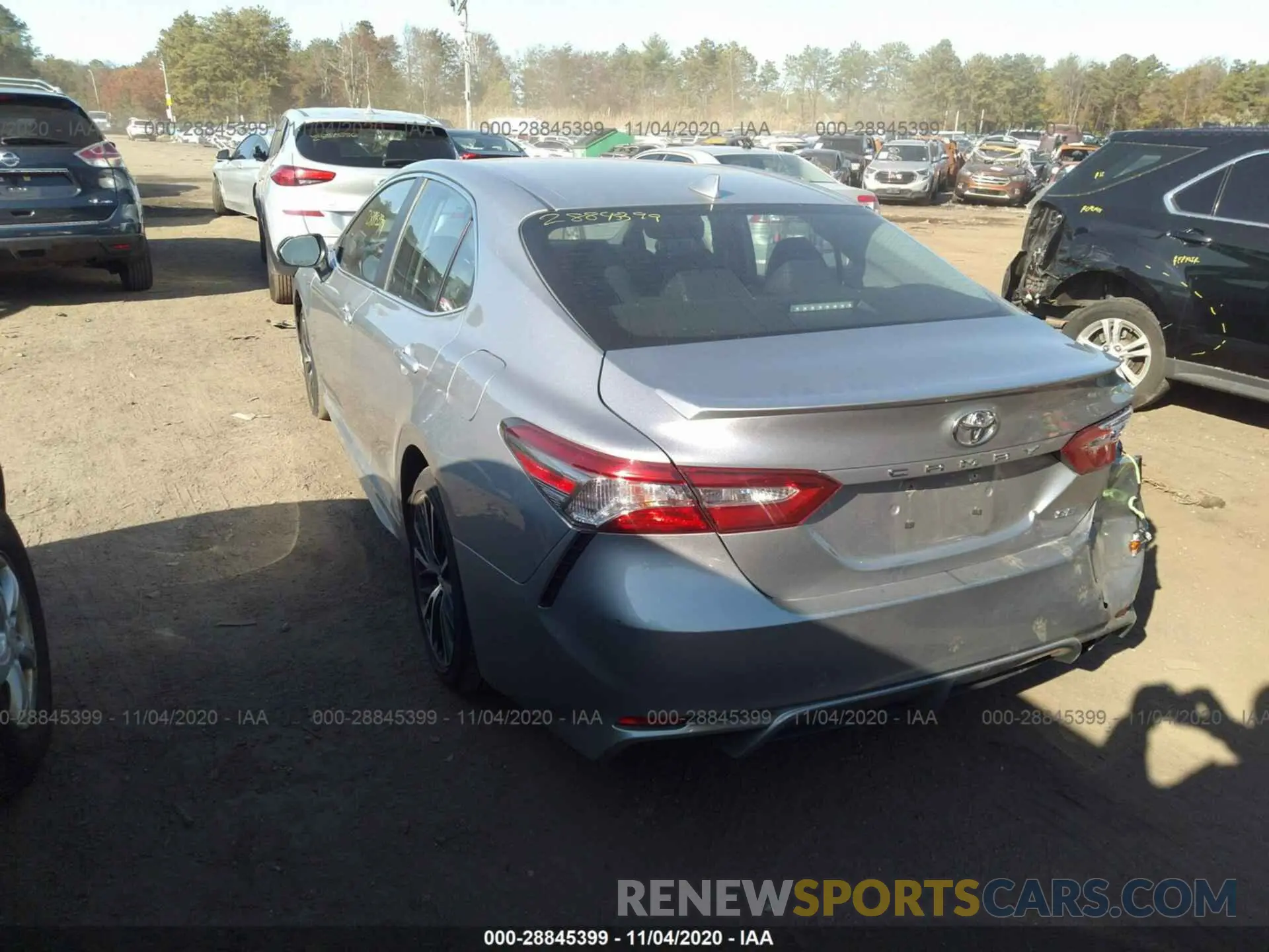 3 Photograph of a damaged car 4T1B11HK8KU228837 TOYOTA CAMRY 2019