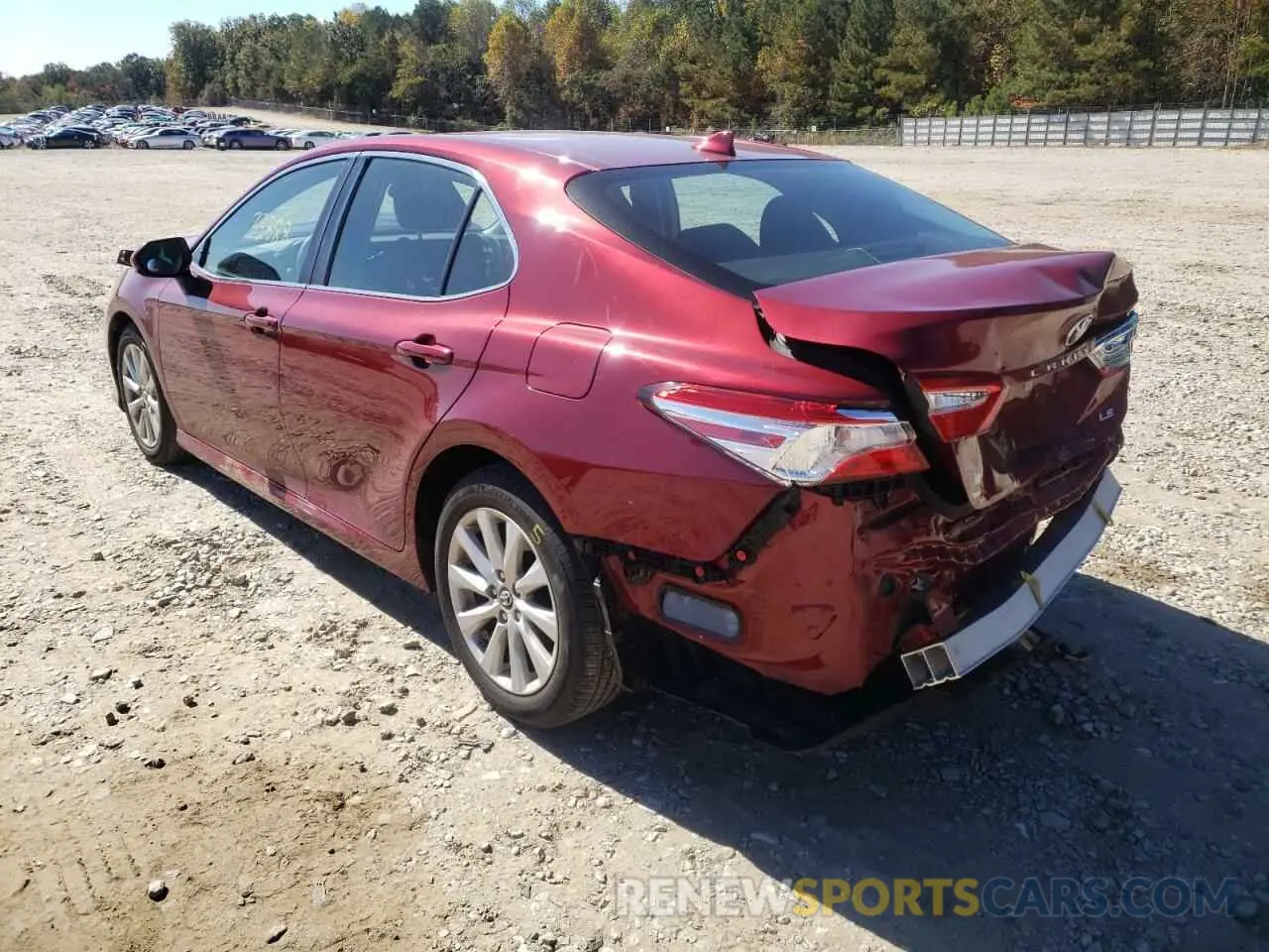 3 Фотография поврежденного автомобиля 4T1B11HK8KU237523 TOYOTA CAMRY 2019