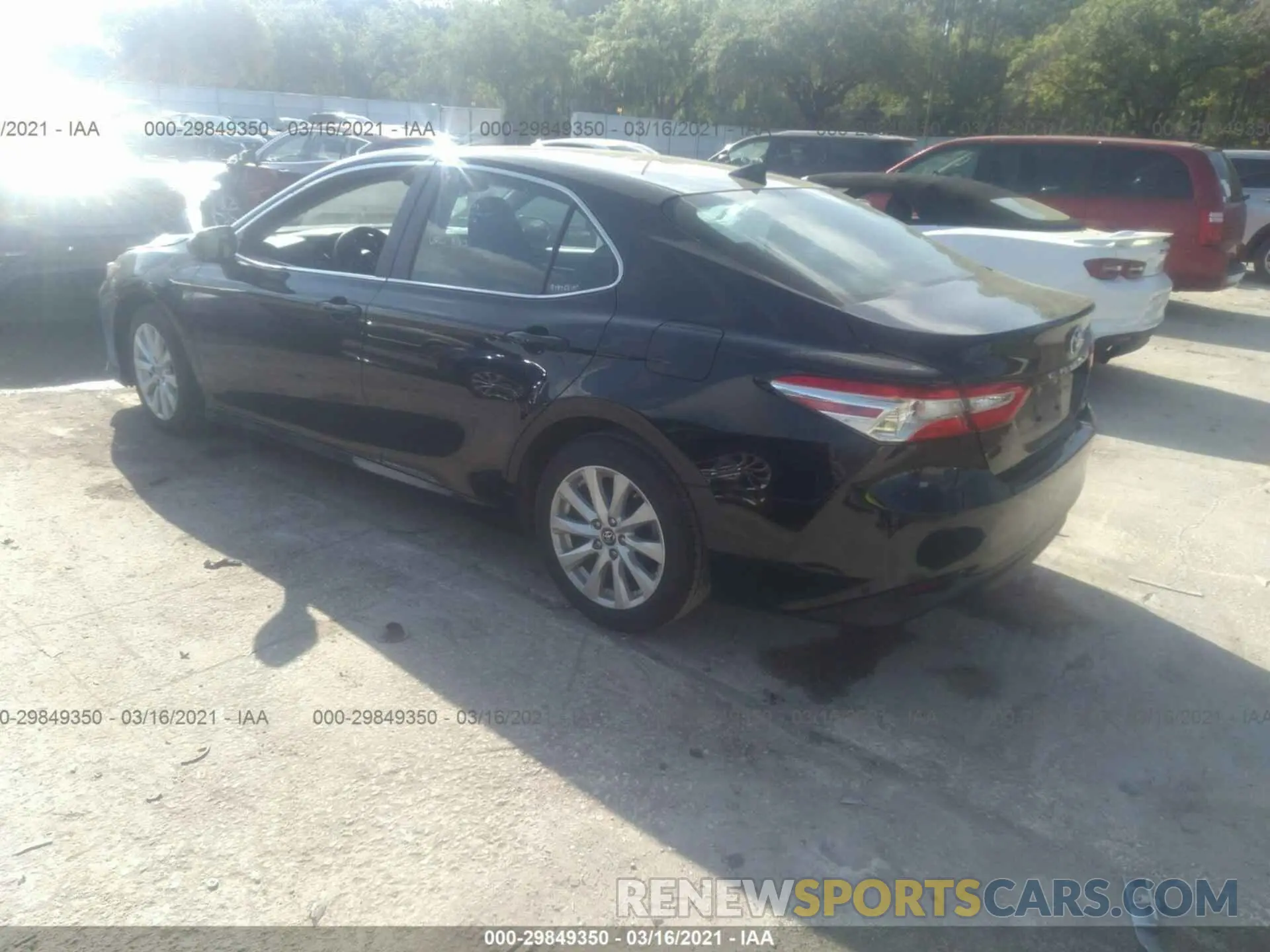 3 Photograph of a damaged car 4T1B11HK8KU238753 TOYOTA CAMRY 2019