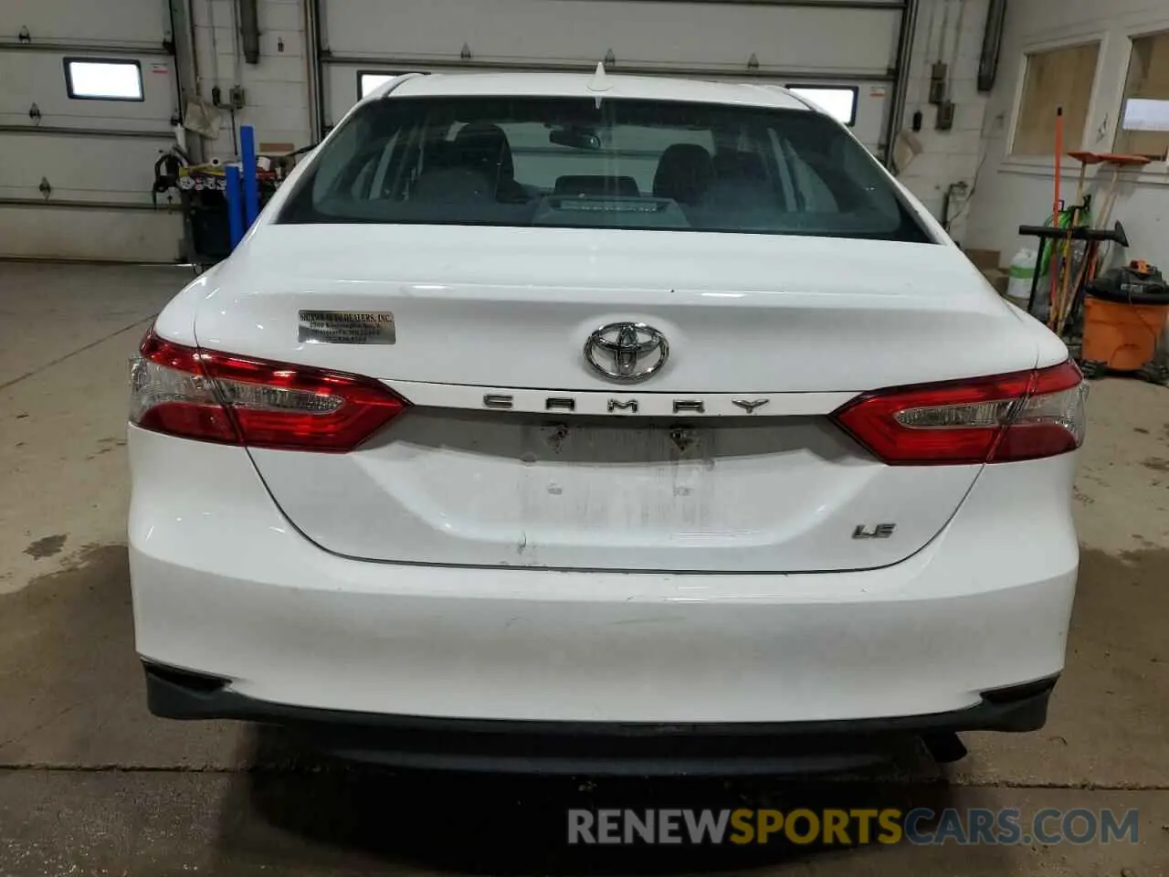 6 Photograph of a damaged car 4T1B11HK8KU242219 TOYOTA CAMRY 2019