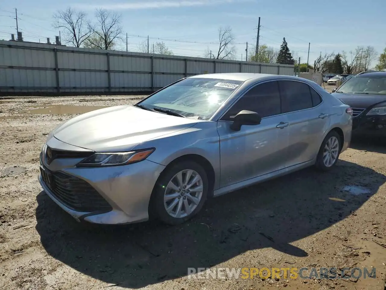 1 Photograph of a damaged car 4T1B11HK8KU246853 TOYOTA CAMRY 2019