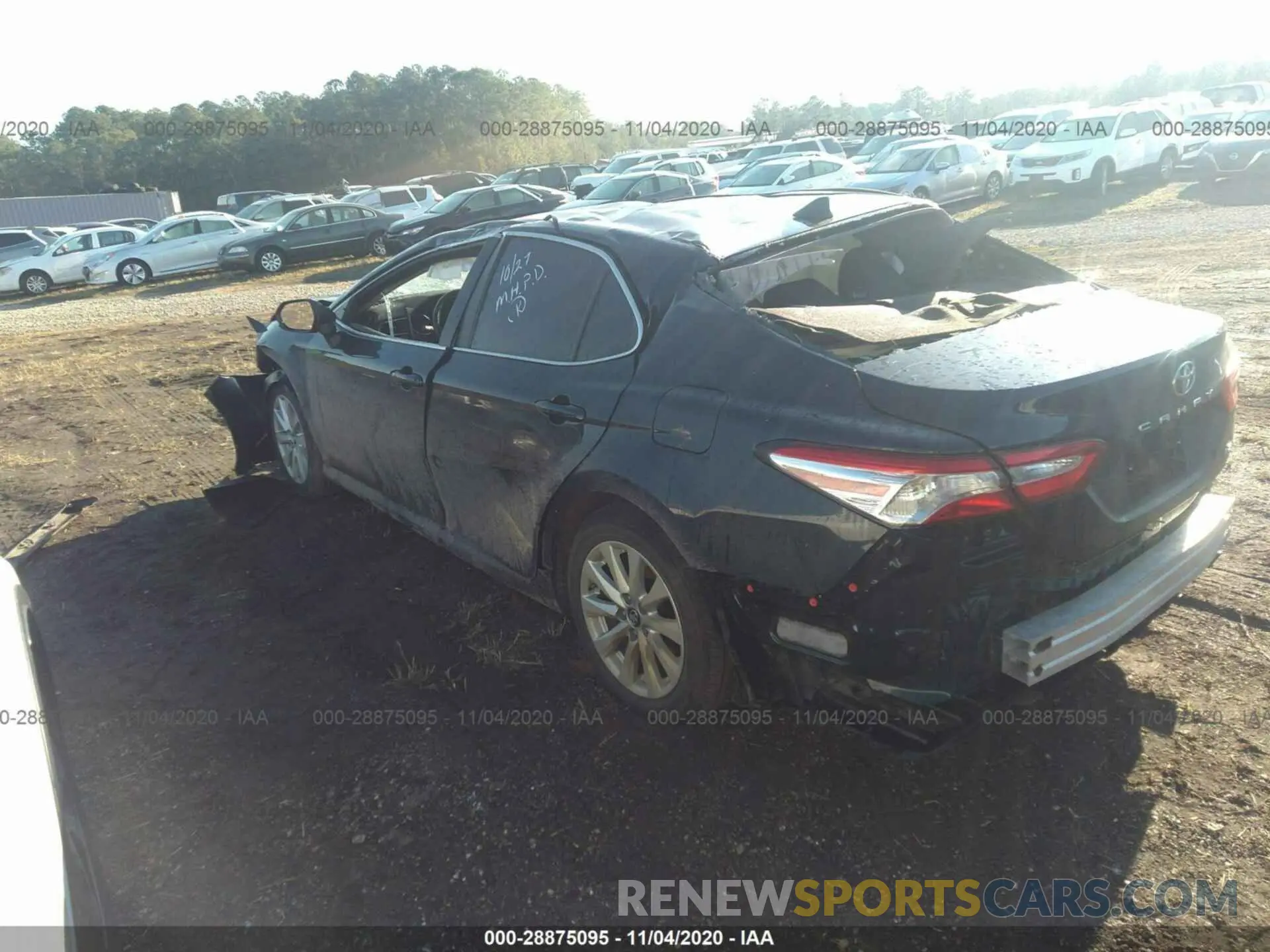 3 Photograph of a damaged car 4T1B11HK8KU253320 TOYOTA CAMRY 2019