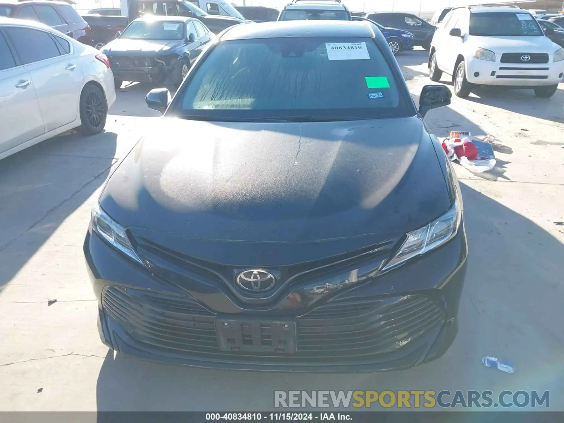 6 Фотография поврежденного автомобиля 4T1B11HK8KU270683 TOYOTA CAMRY 2019