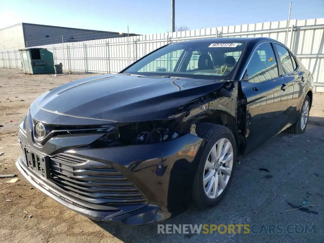 2 Photograph of a damaged car 4T1B11HK8KU270909 TOYOTA CAMRY 2019