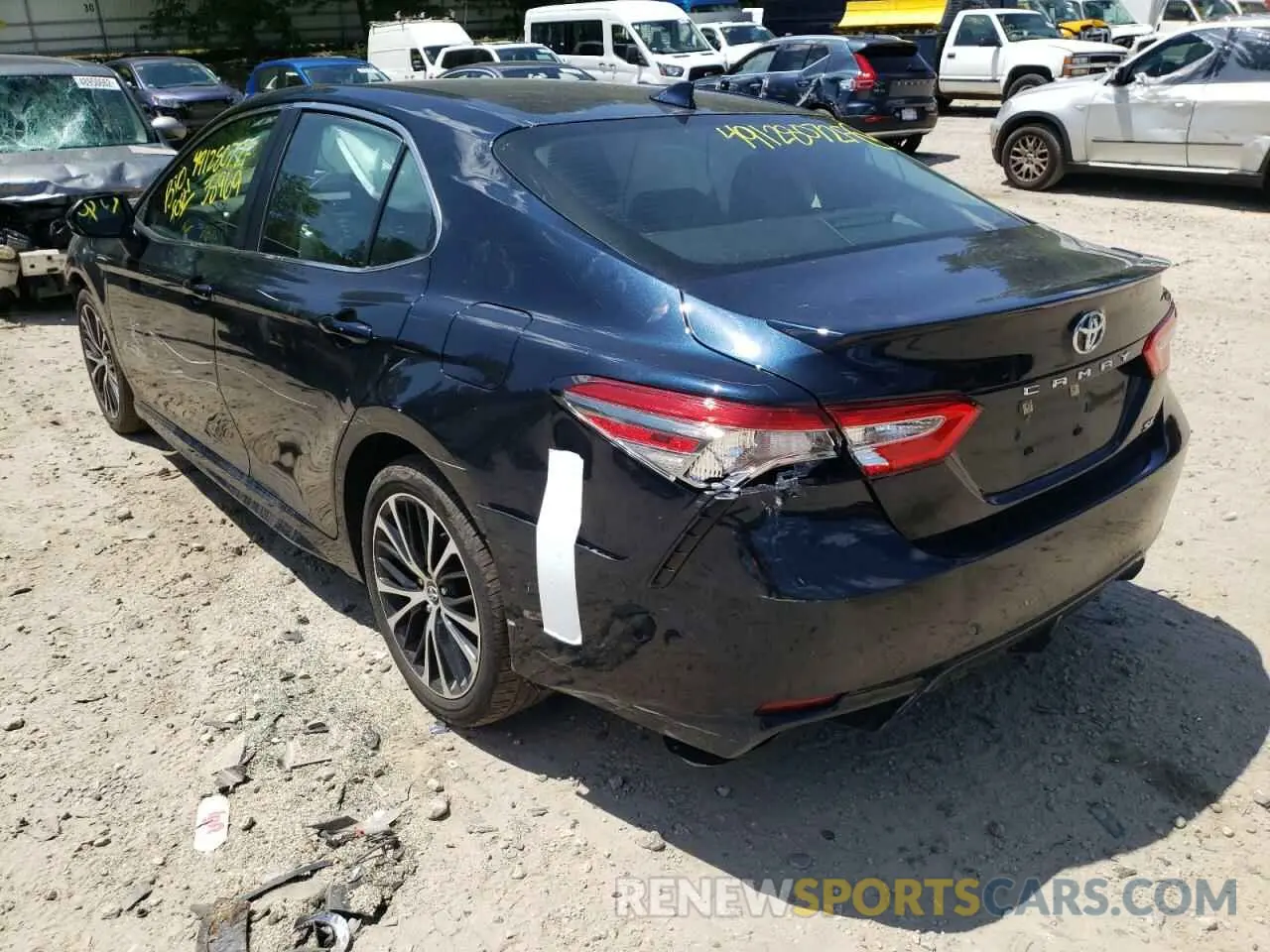 3 Photograph of a damaged car 4T1B11HK8KU275298 TOYOTA CAMRY 2019