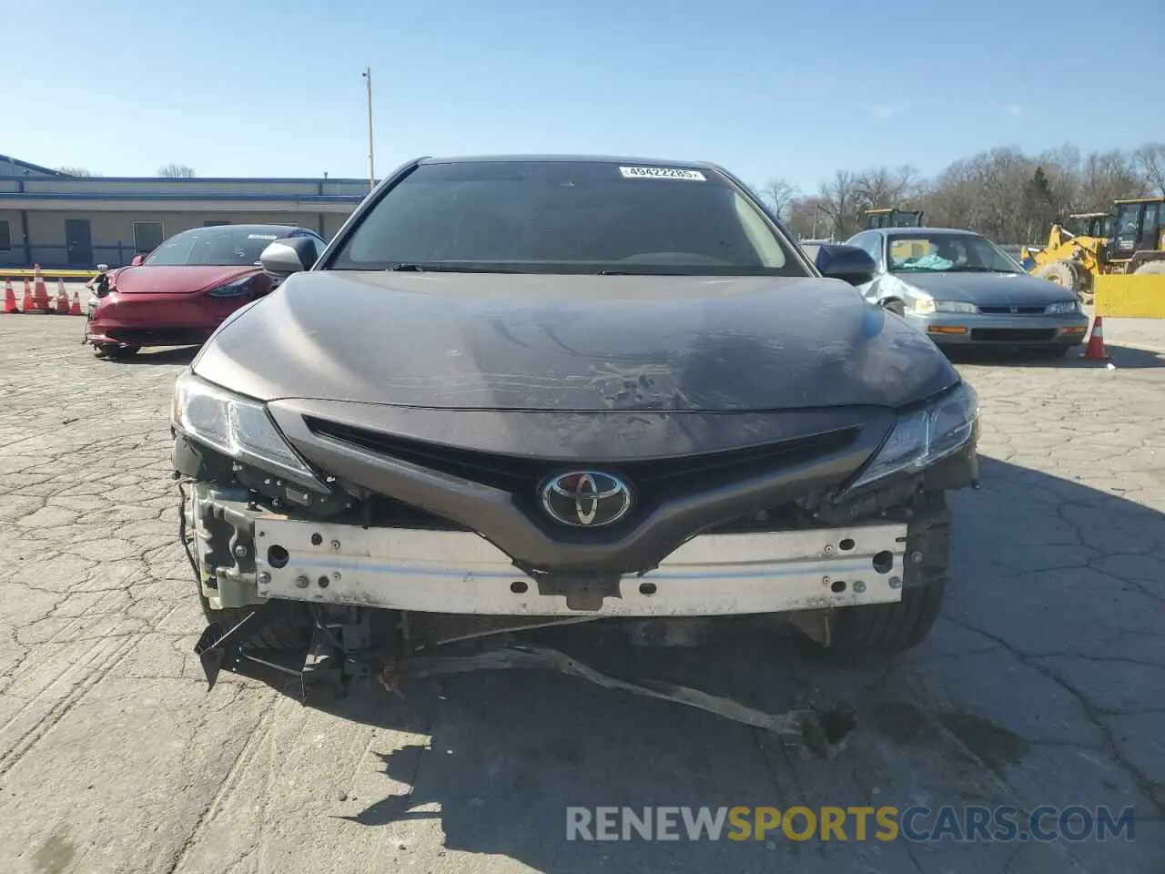5 Photograph of a damaged car 4T1B11HK8KU278752 TOYOTA CAMRY 2019