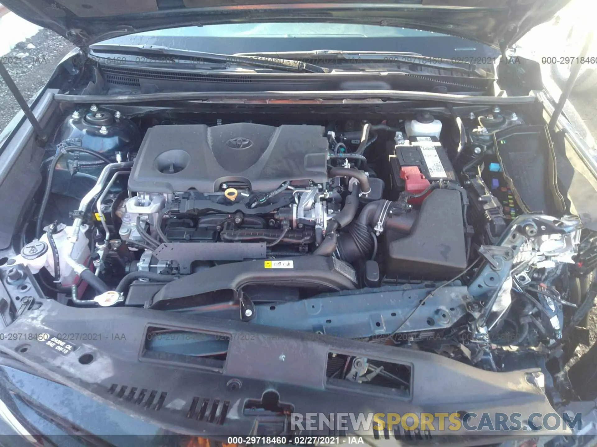 10 Photograph of a damaged car 4T1B11HK8KU283286 TOYOTA CAMRY 2019