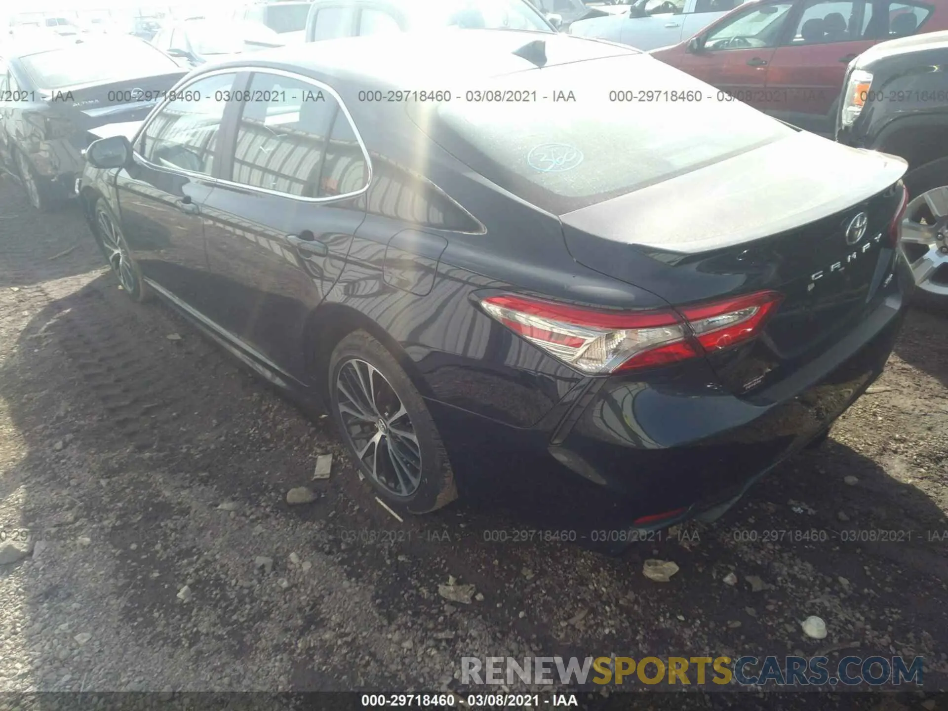 3 Photograph of a damaged car 4T1B11HK8KU283286 TOYOTA CAMRY 2019