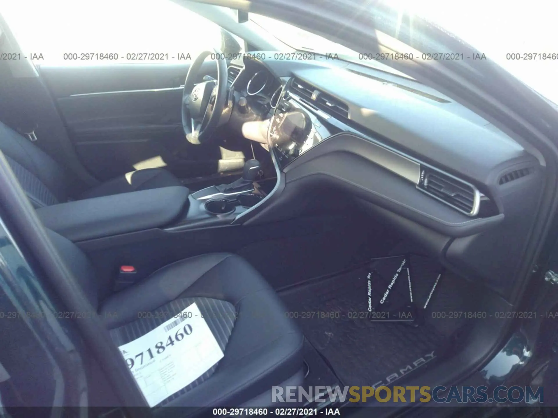 5 Photograph of a damaged car 4T1B11HK8KU283286 TOYOTA CAMRY 2019