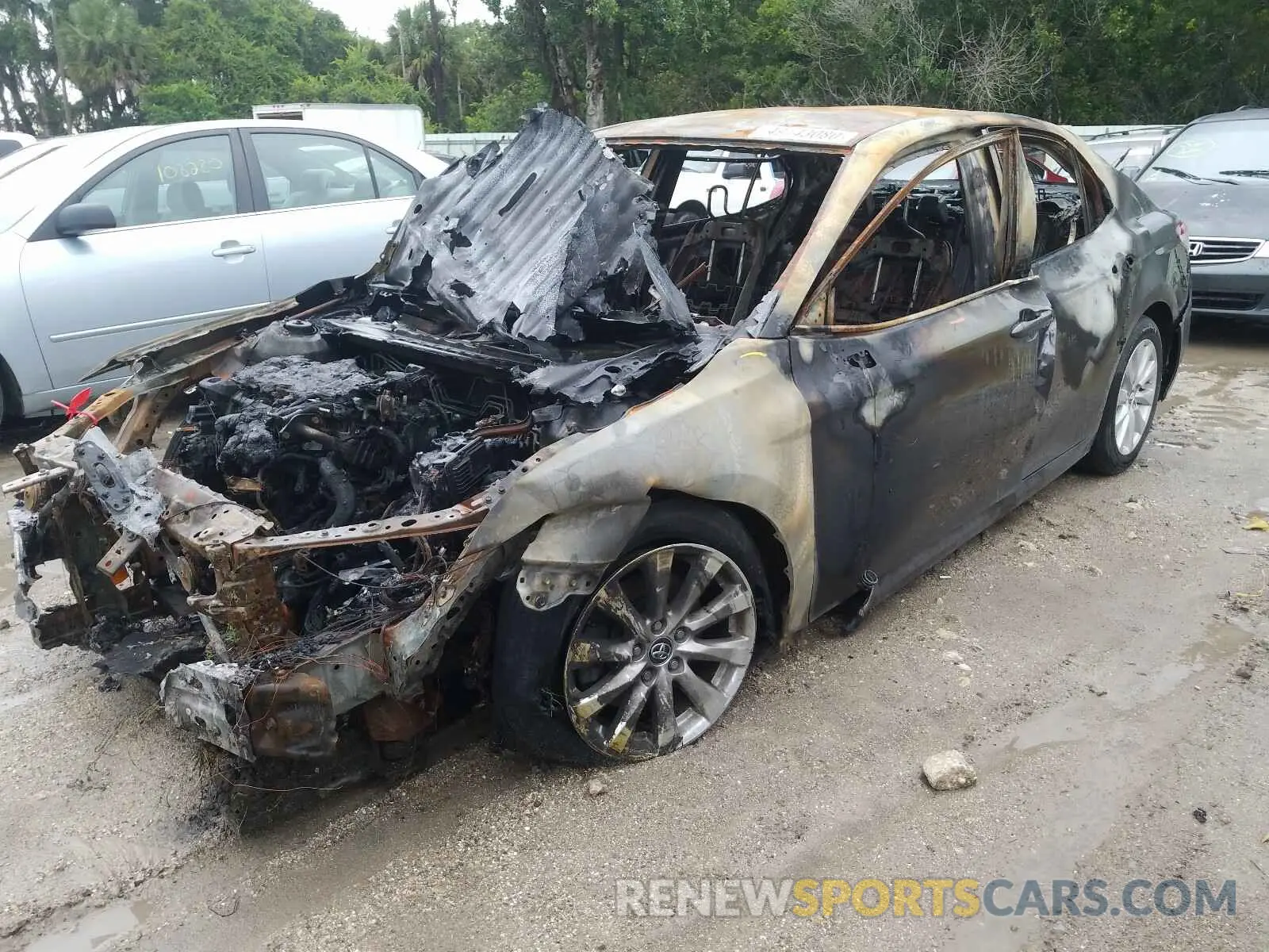 2 Photograph of a damaged car 4T1B11HK8KU286446 TOYOTA CAMRY 2019