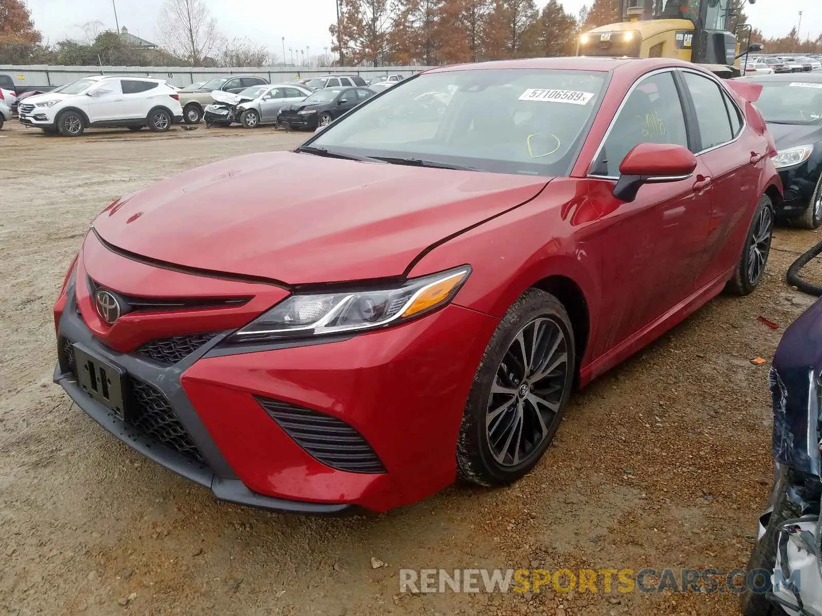 2 Photograph of a damaged car 4T1B11HK8KU293638 TOYOTA CAMRY 2019