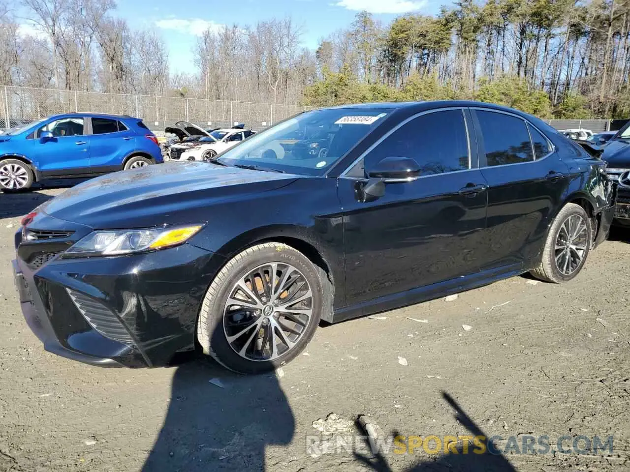 1 Photograph of a damaged car 4T1B11HK8KU679315 TOYOTA CAMRY 2019
