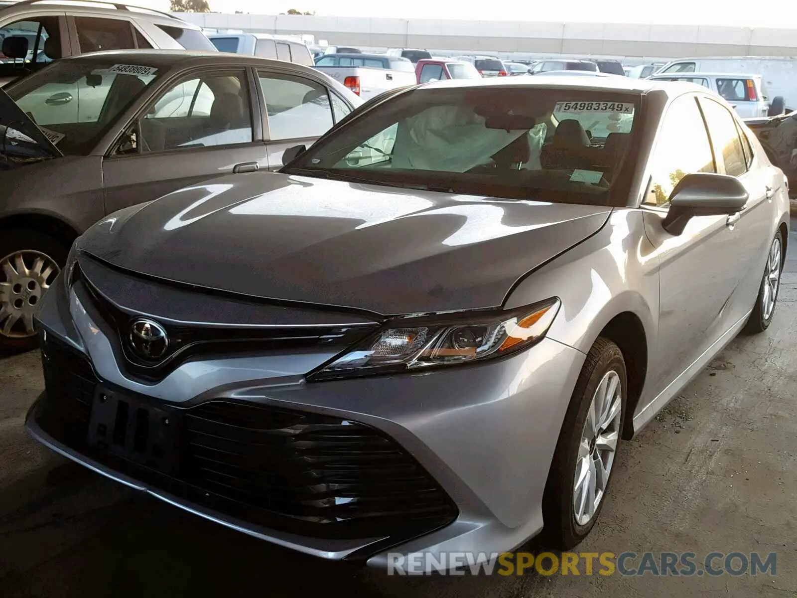 2 Photograph of a damaged car 4T1B11HK8KU686488 TOYOTA CAMRY 2019