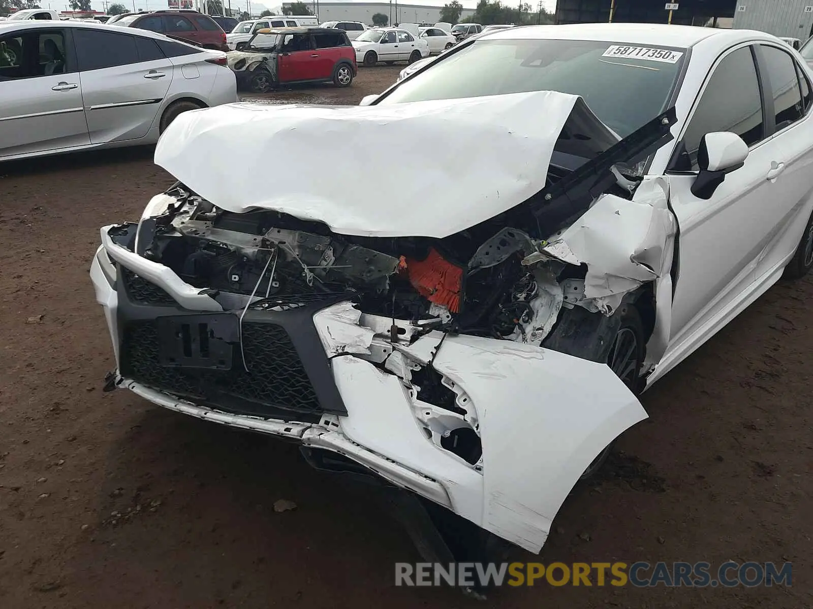 9 Photograph of a damaged car 4T1B11HK8KU692369 TOYOTA CAMRY 2019